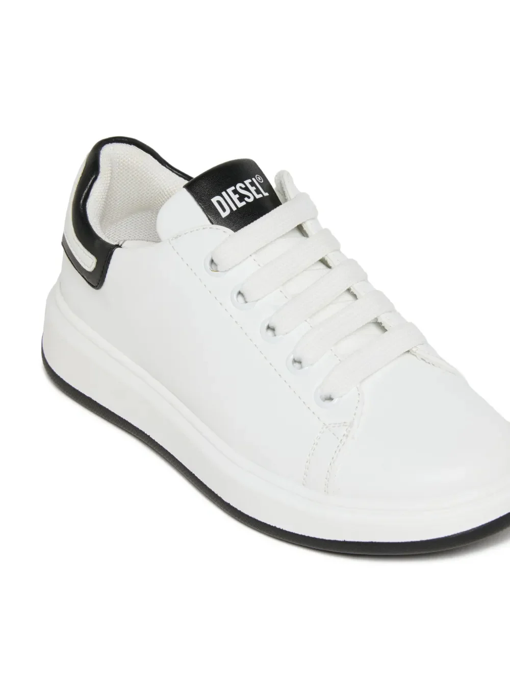 Diesel Kids Sneakers Bianco/Nero per Bambini