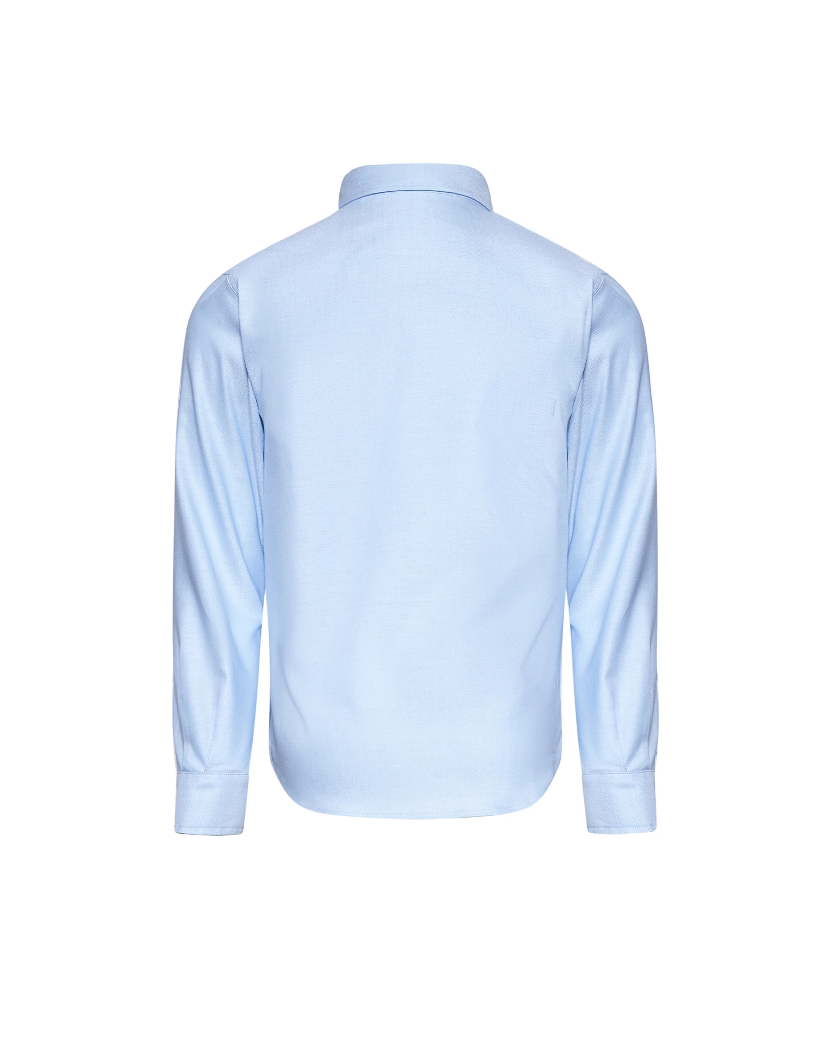 Roberto Cavalli Kids Camicia Celeste con Ricamo Logo per Bambino