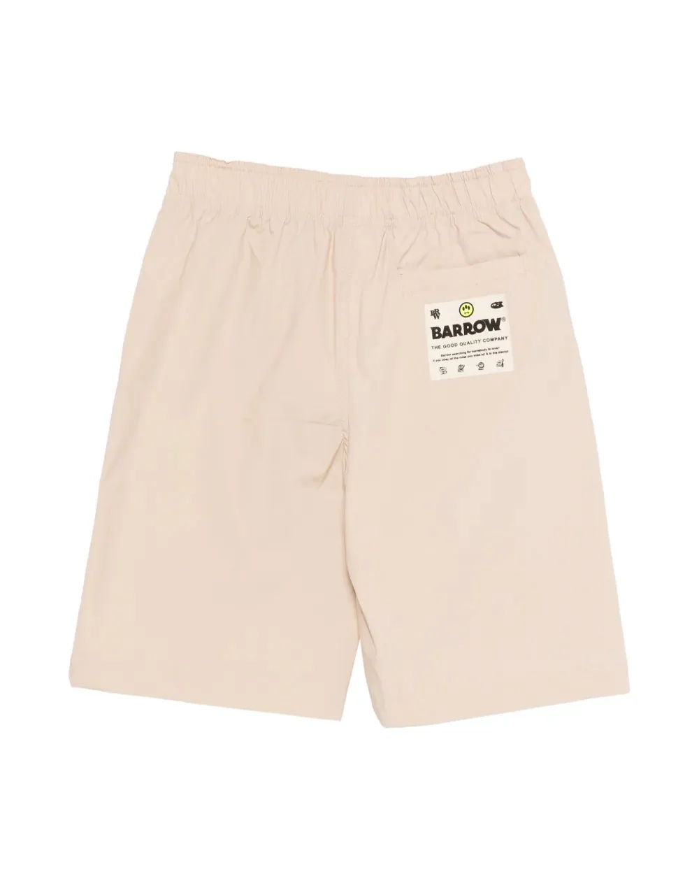Barrow Kids Bermuda Sabbia con Logo per Bambini