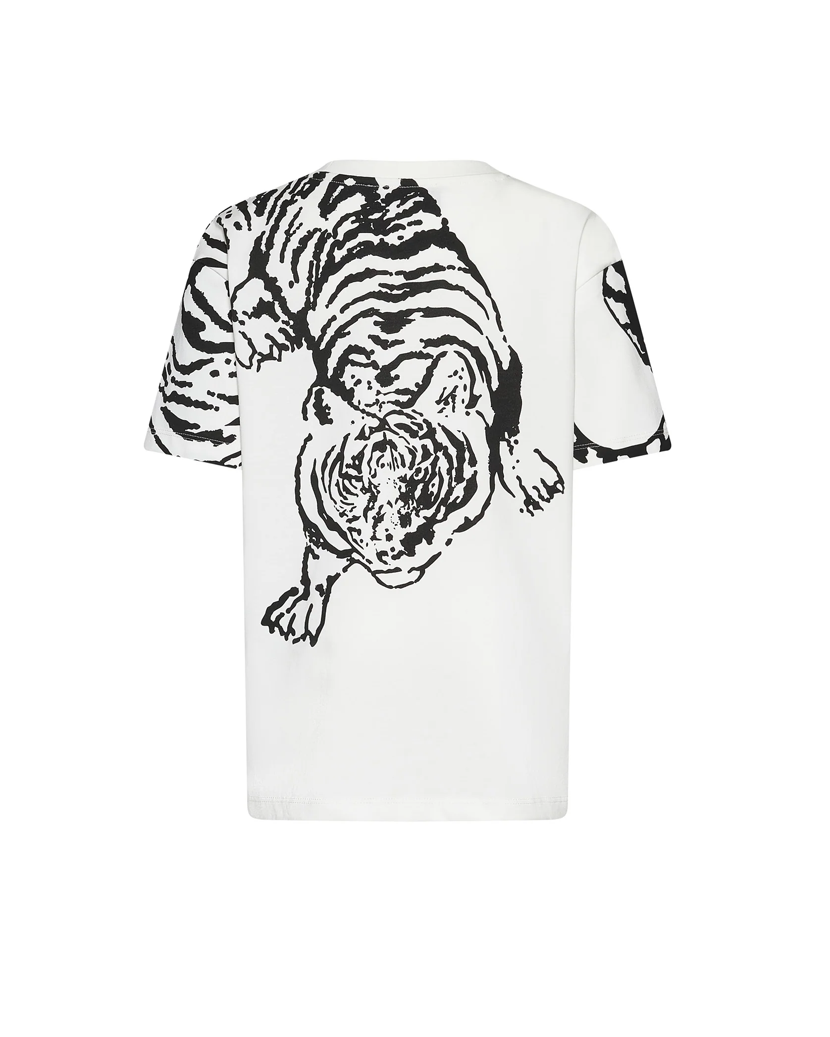 Just Cavalli Kids T-Shirt Bianca con Stampa Logo per Bambini