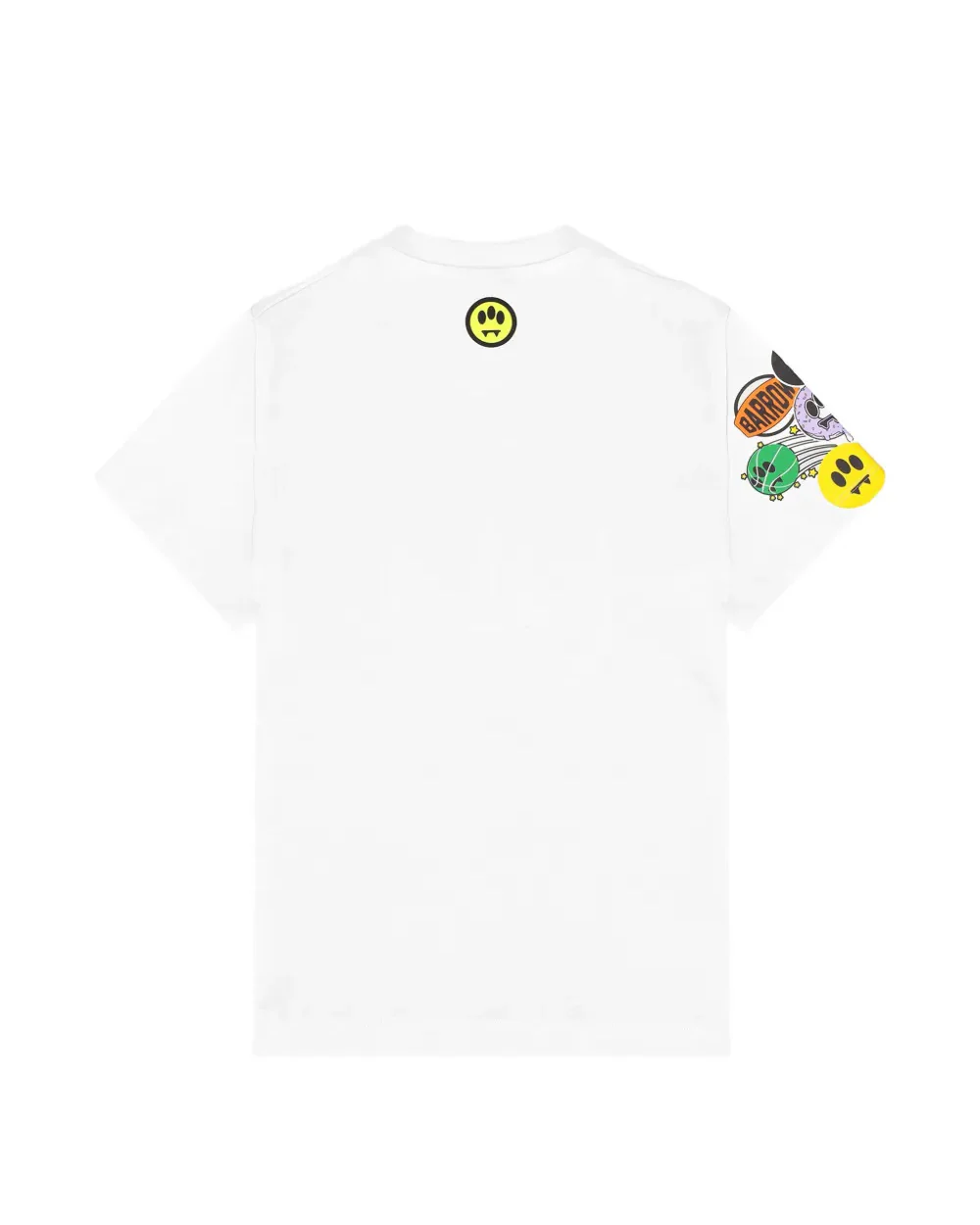 Barrow Kids T-Shirt Off-White Fantasia Stickers Unisex