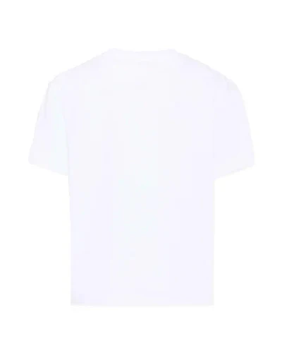 Barrow Kids T-Shirt Bianco con Stampa per Bambine