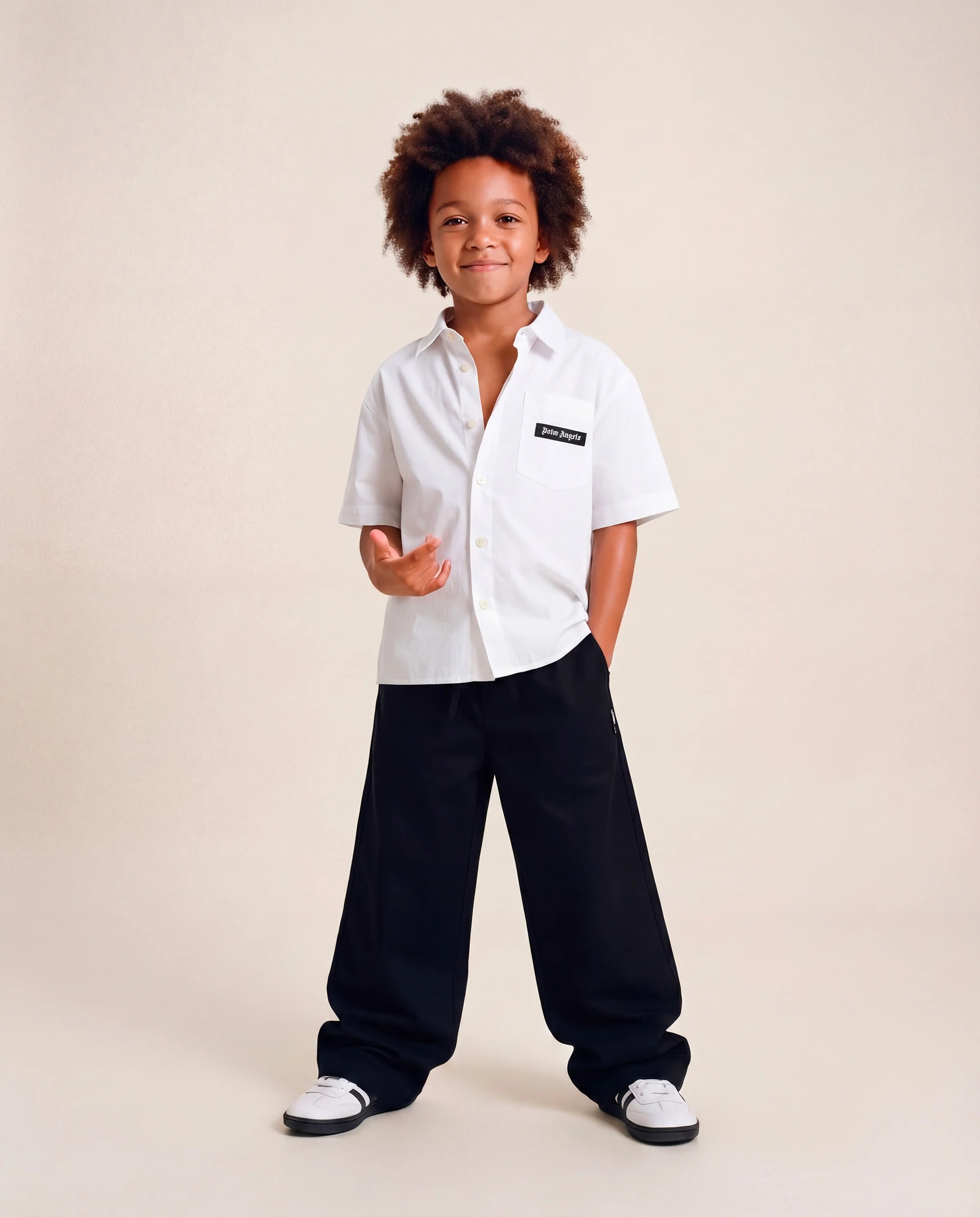 Dsquared2 Kids Sneakers Argento e Bianco per Bambini
