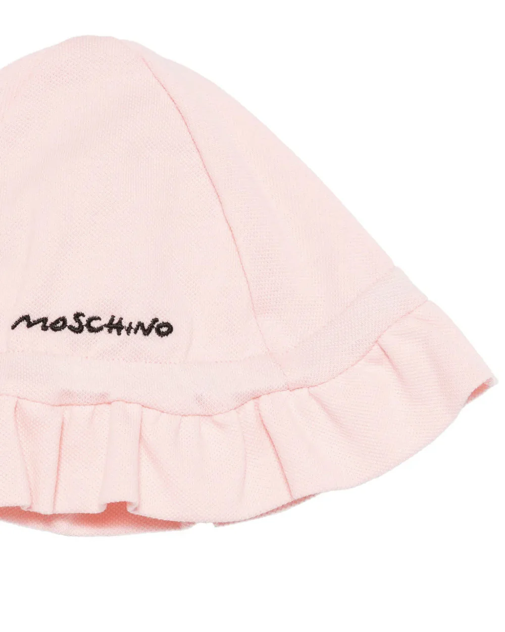 Moschino Kids Pagliaccetto e Cappello Rosa per Neonate