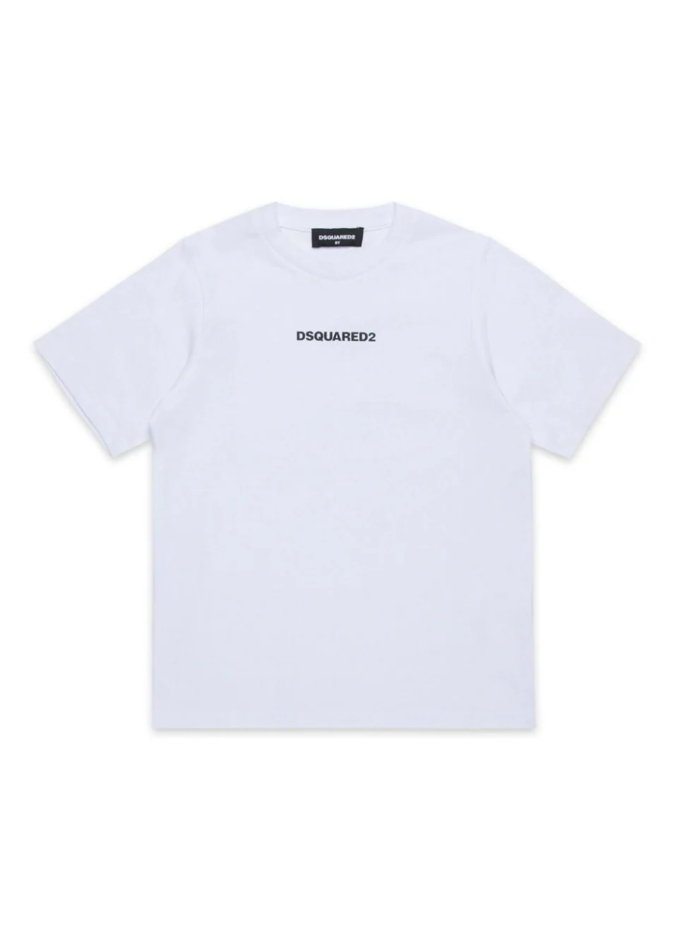Dsquared2 Kids T-shirt Bianca con Stampa Logo per Bambini