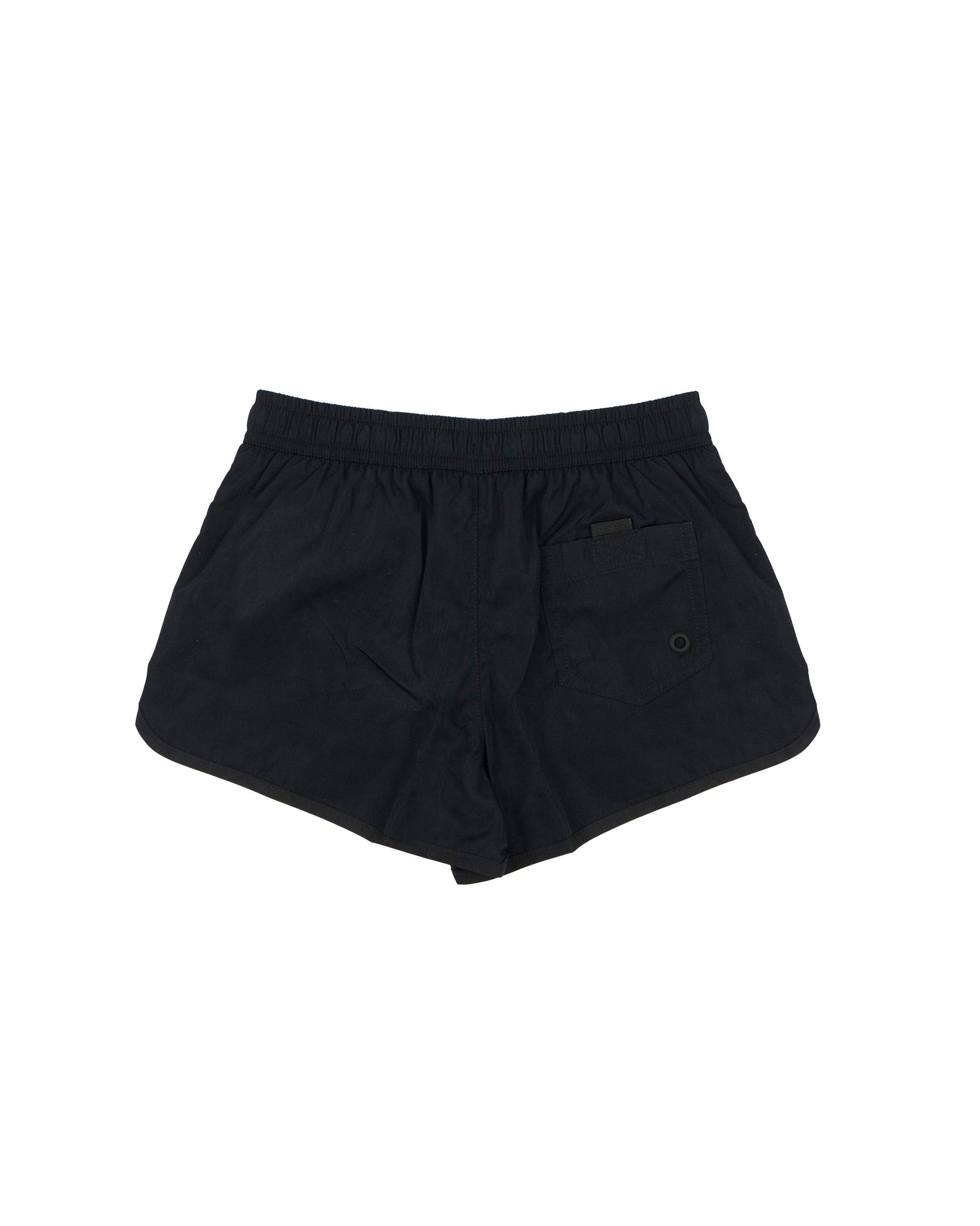 Diesel Kids Costume Nero con Laccio e Logo Rosso a Contrasto per Bambini