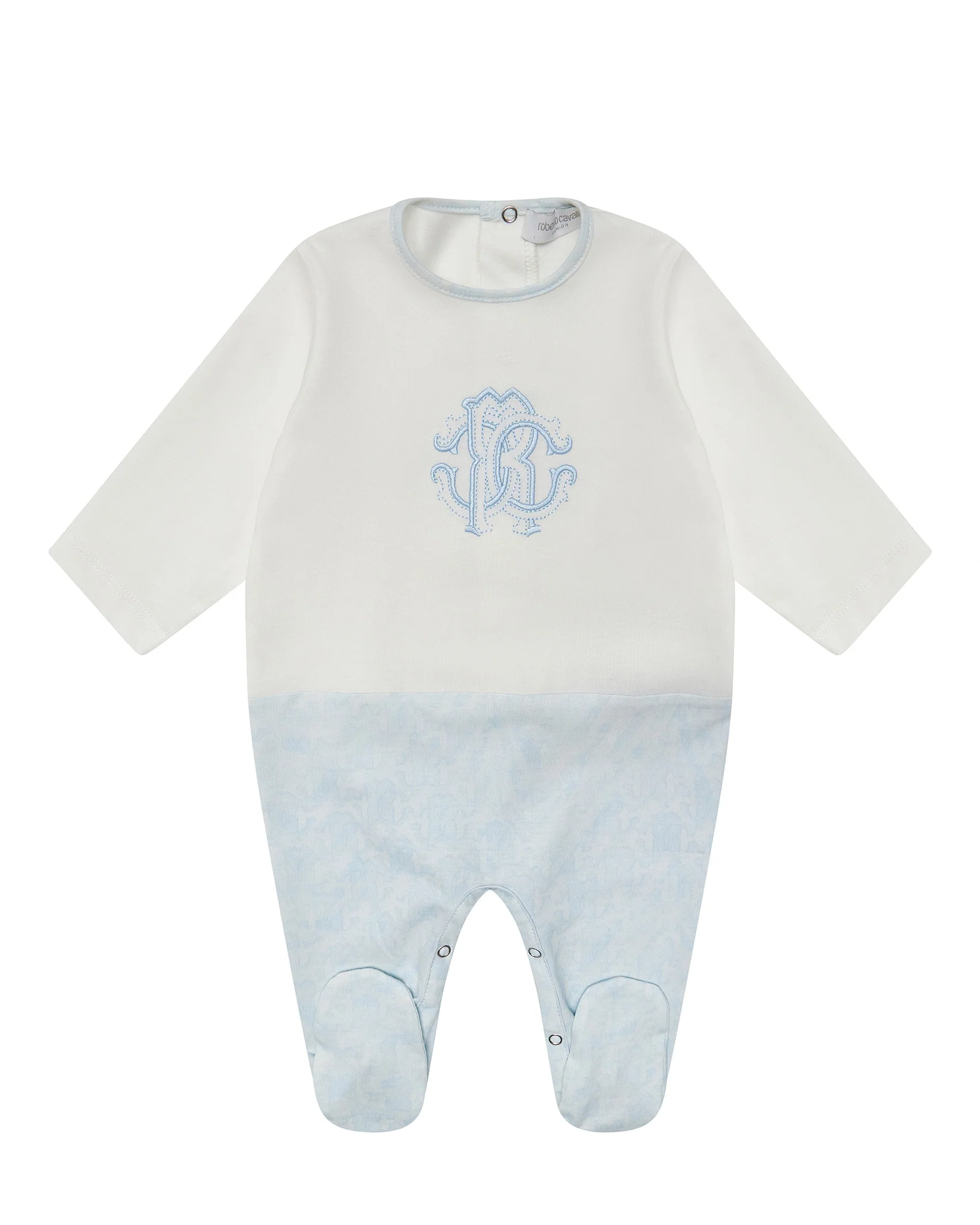 Roberto Cavalli Kids Set Tutina+Bavetto e Cappellino per Neonati