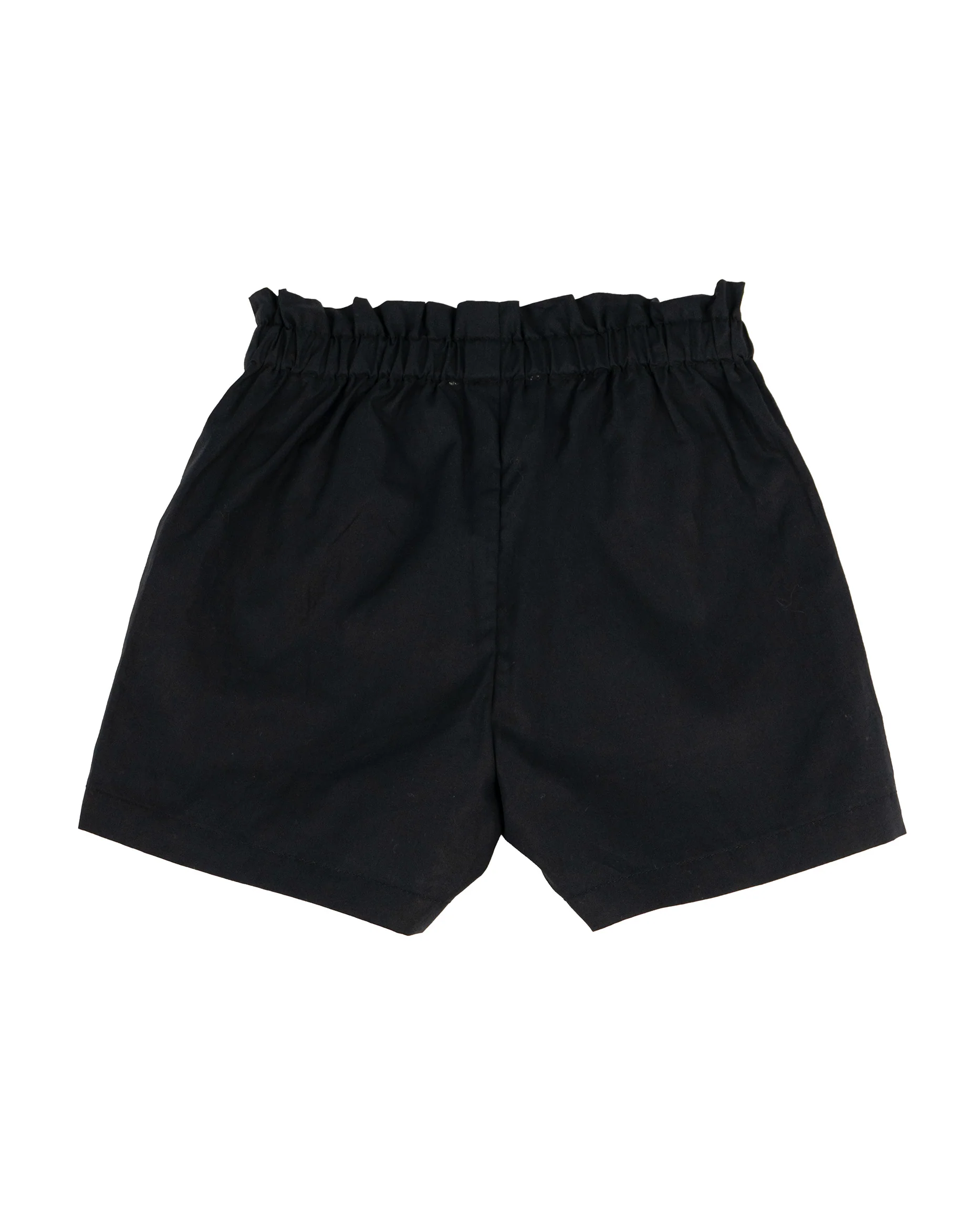 Moschino Kids Short Nero con Teddy per Neonate
