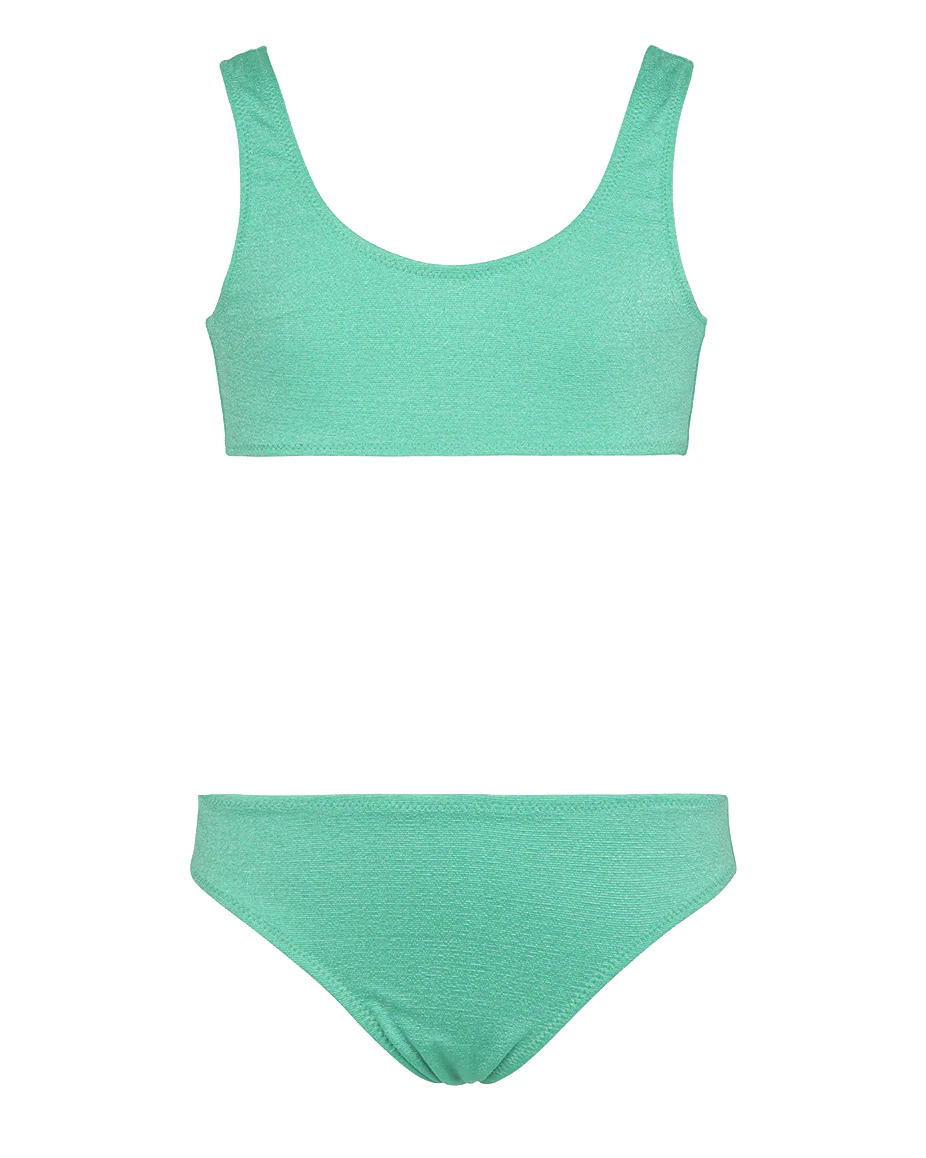 F**K Kids Costume a Fascia Verde Acqua per Bambine