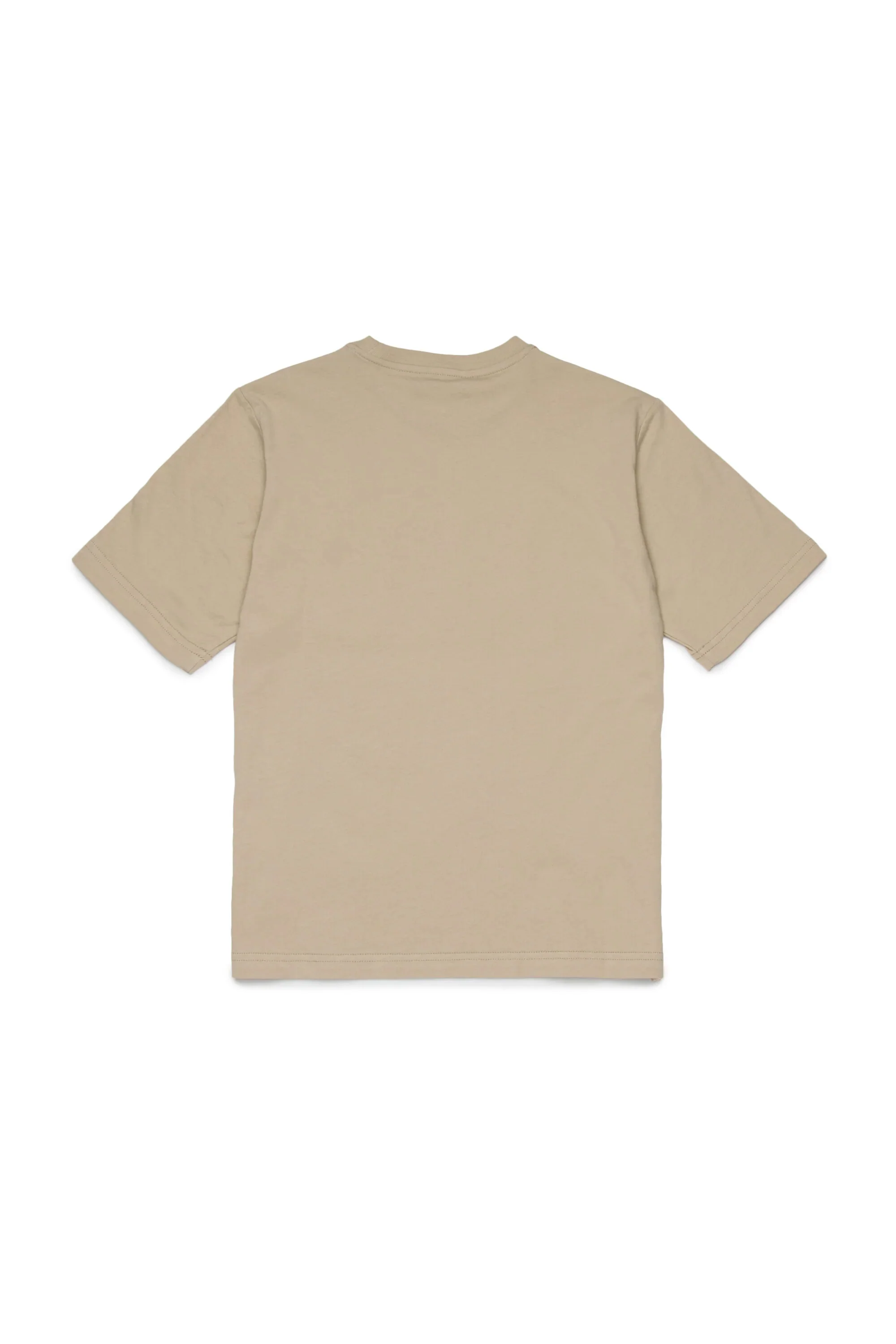 Dsquared2 Kids T-Shirt Beige con Stampa Logo per Bambini