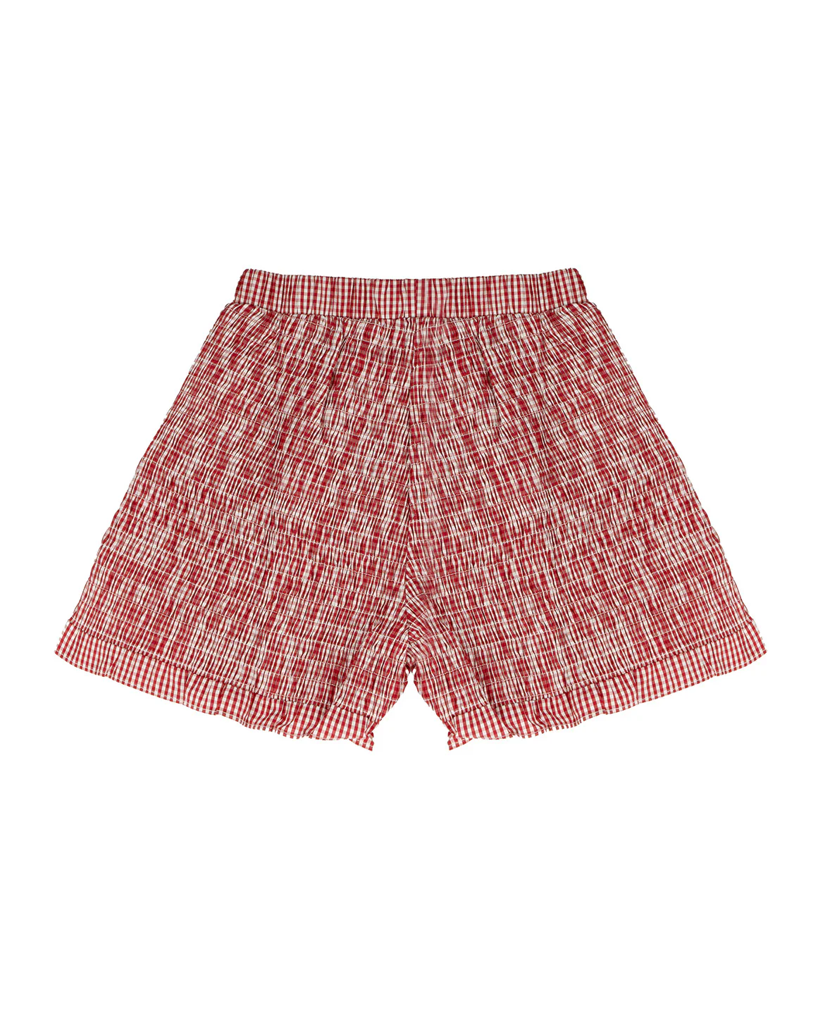 Vicolo Kids Short Rosso a Quadri per Bambine