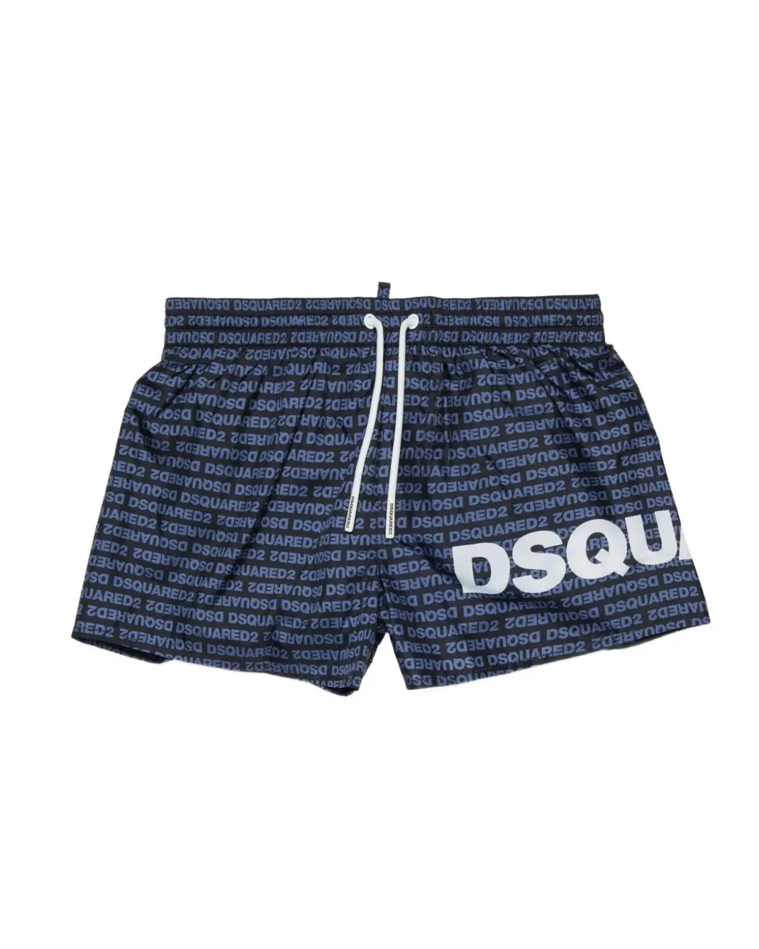 Dsquared2 Kids Costume Nero Monogram All-Over per Bambini