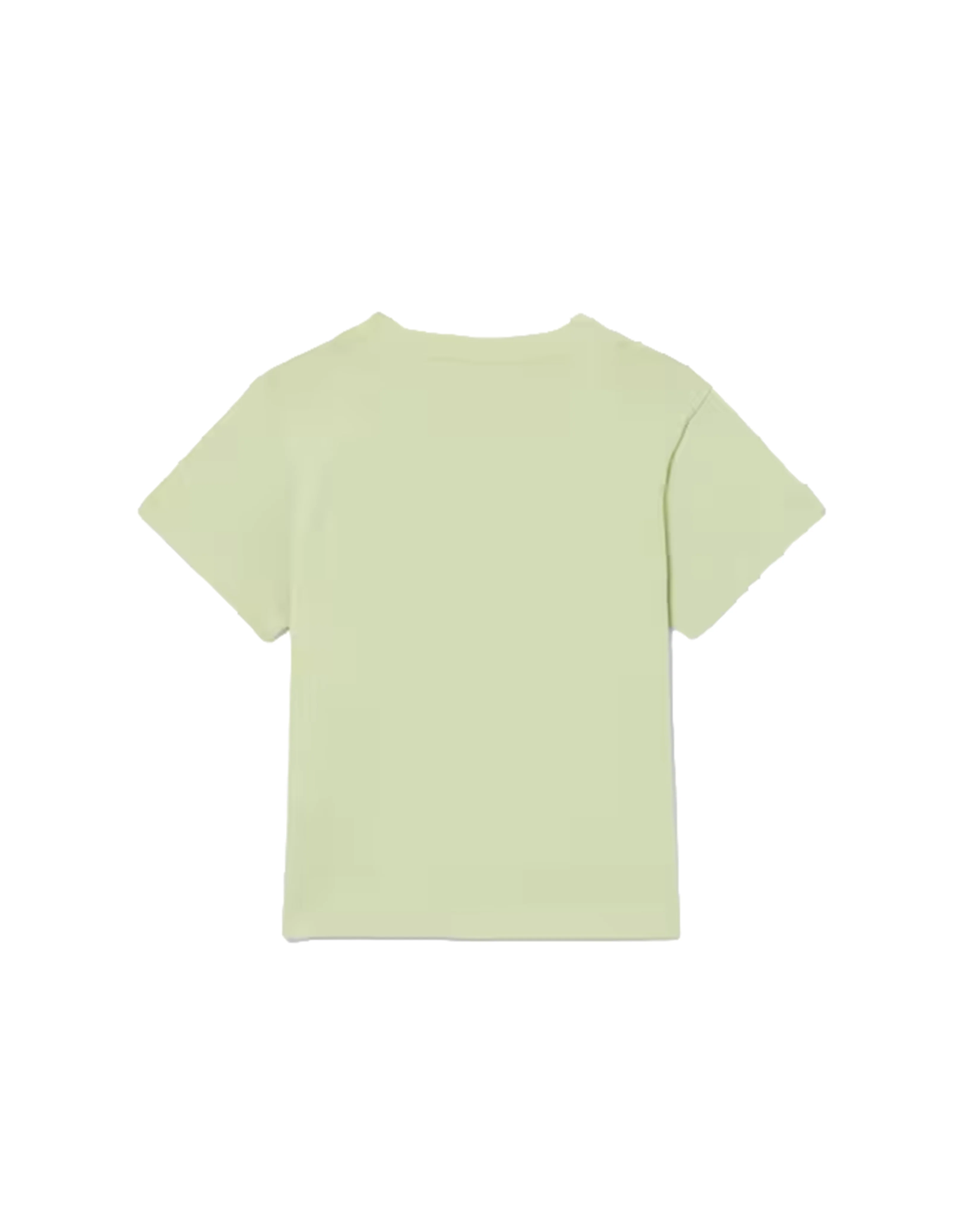 Lacoste Kids T-Shirt Verde con Ricamo Logo Unisex