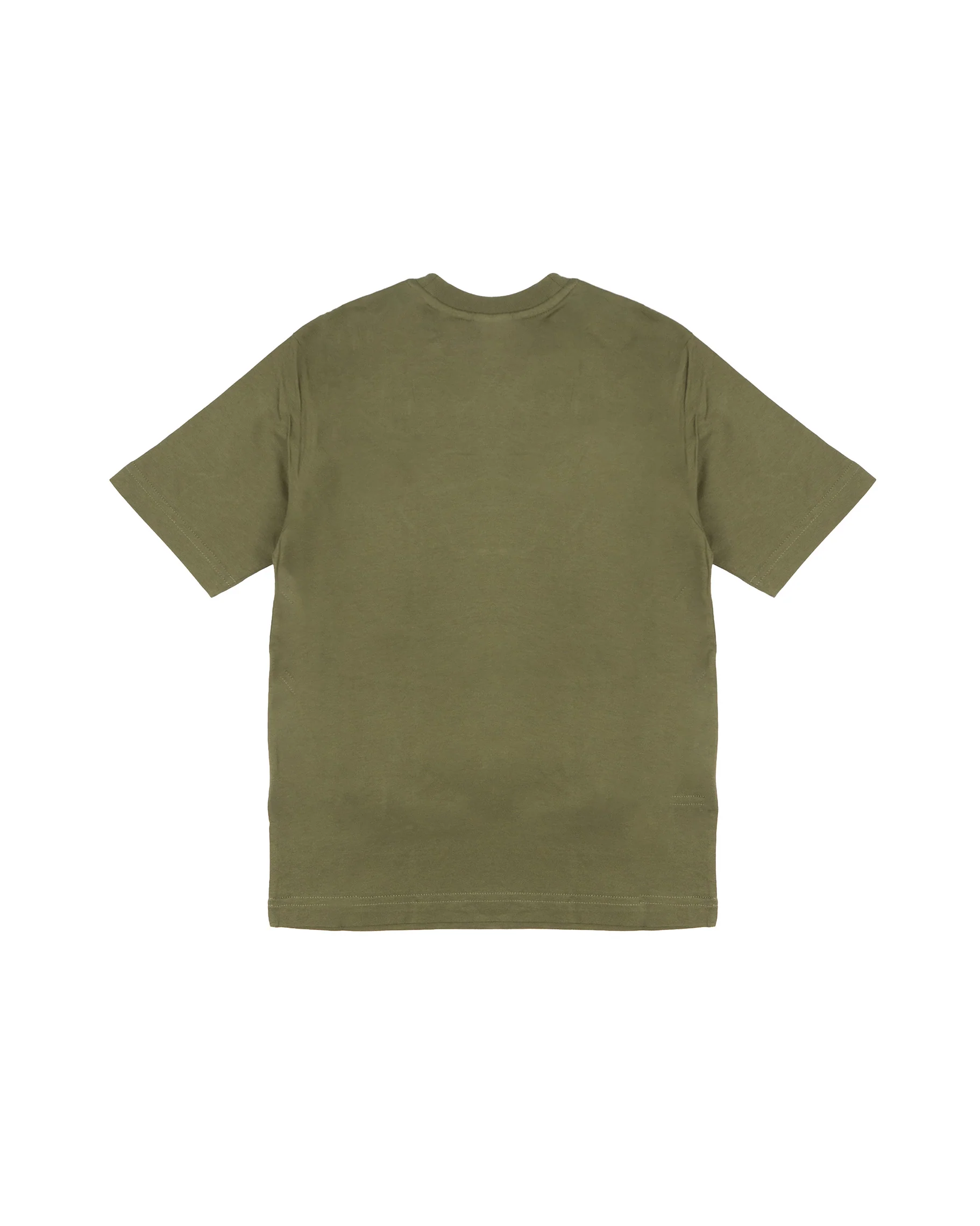 Diesel Kids T-Shirt Verde Militare con Stampa Logo per Bambini