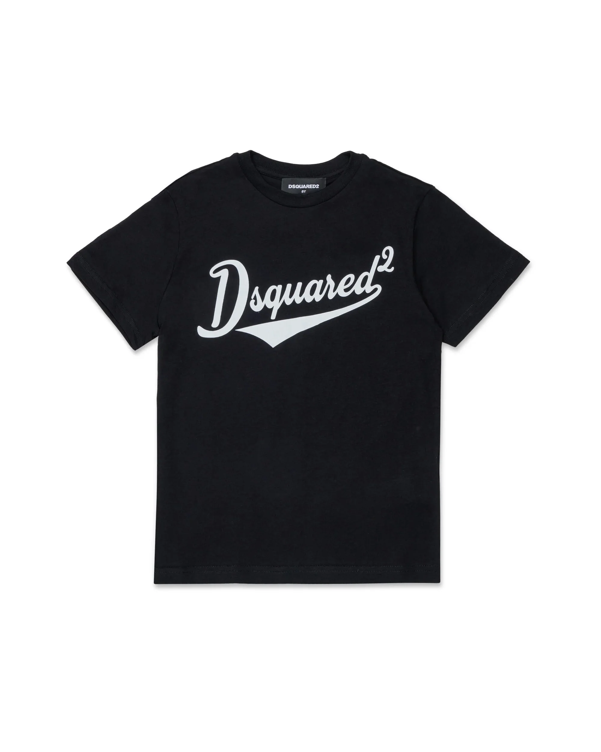 Dsquared Kids T-shirt Crew-neck con Stampa Logo per Bambini
