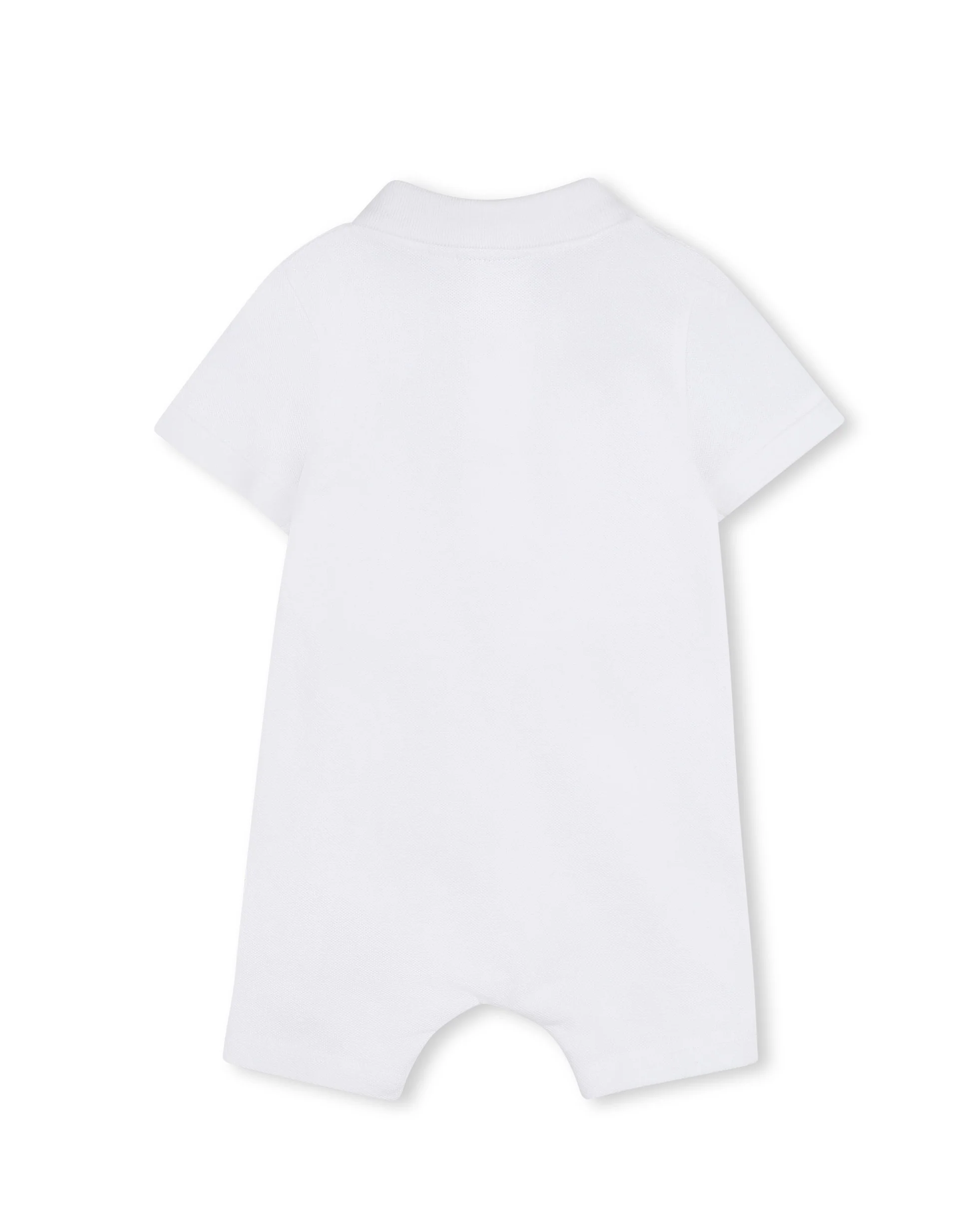 Boss Kids Tutina Bianco con Logo per Neonati