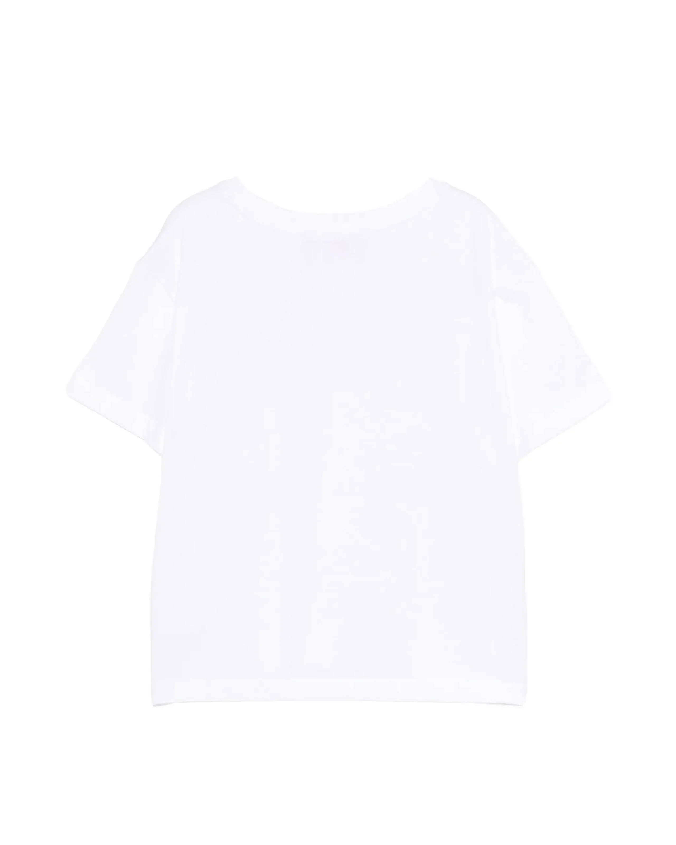 Just Cavalli Kids T-Shirt Bianco con Stampa Logo per Bambine