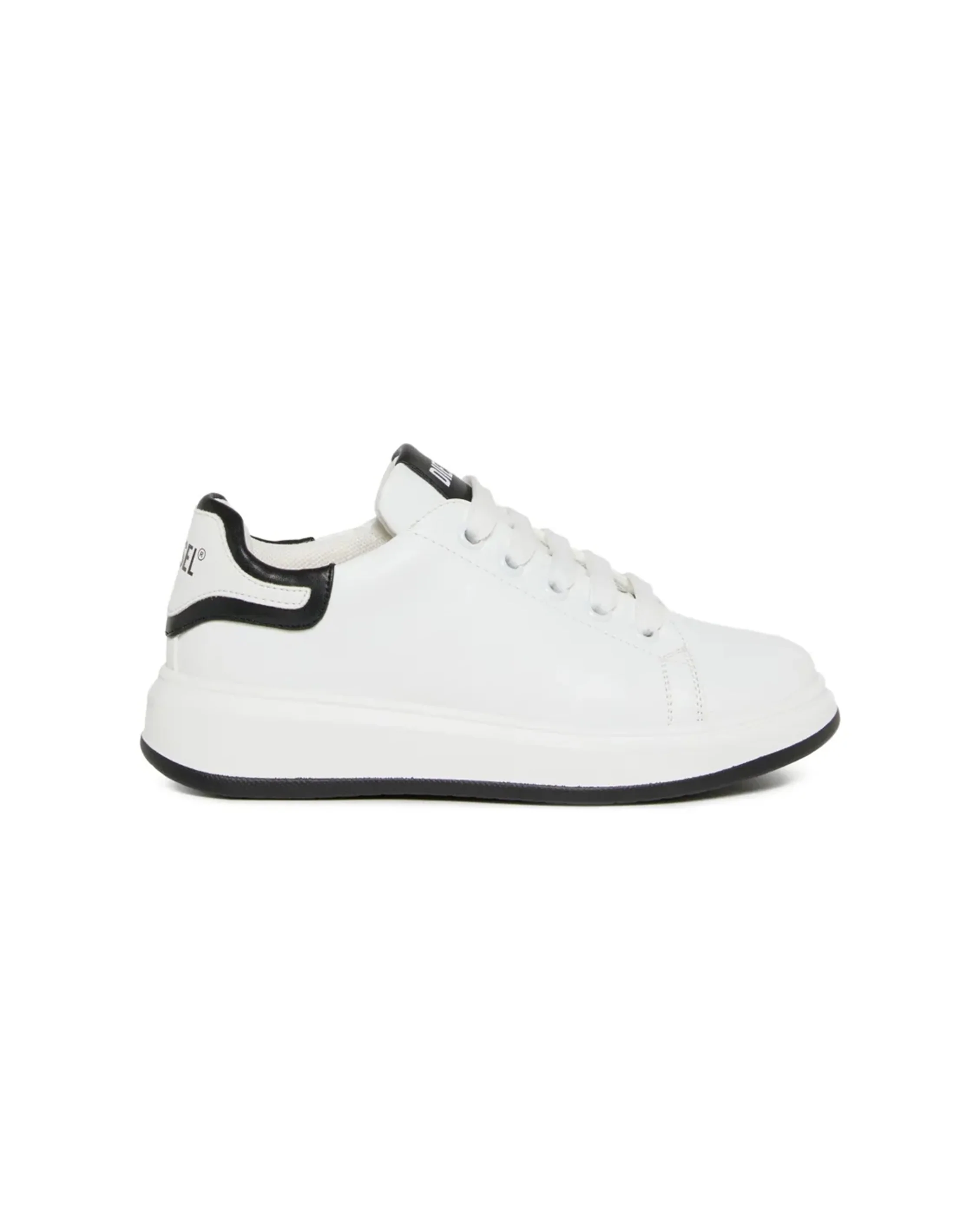 Diesel Kids Sneakers Bianco/Nero per Bambini