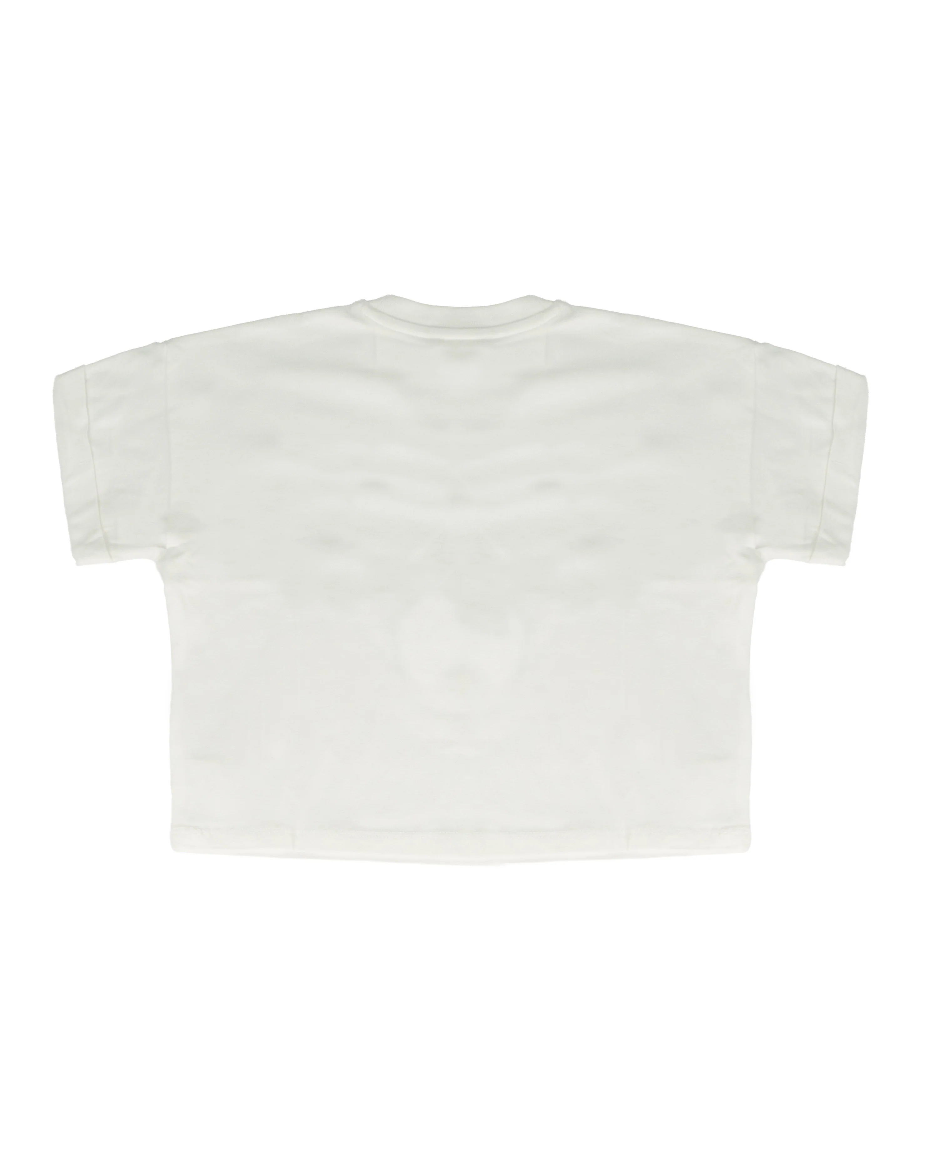 Vicolo Kids T-Shirt Bianco con Stampa per Bambine