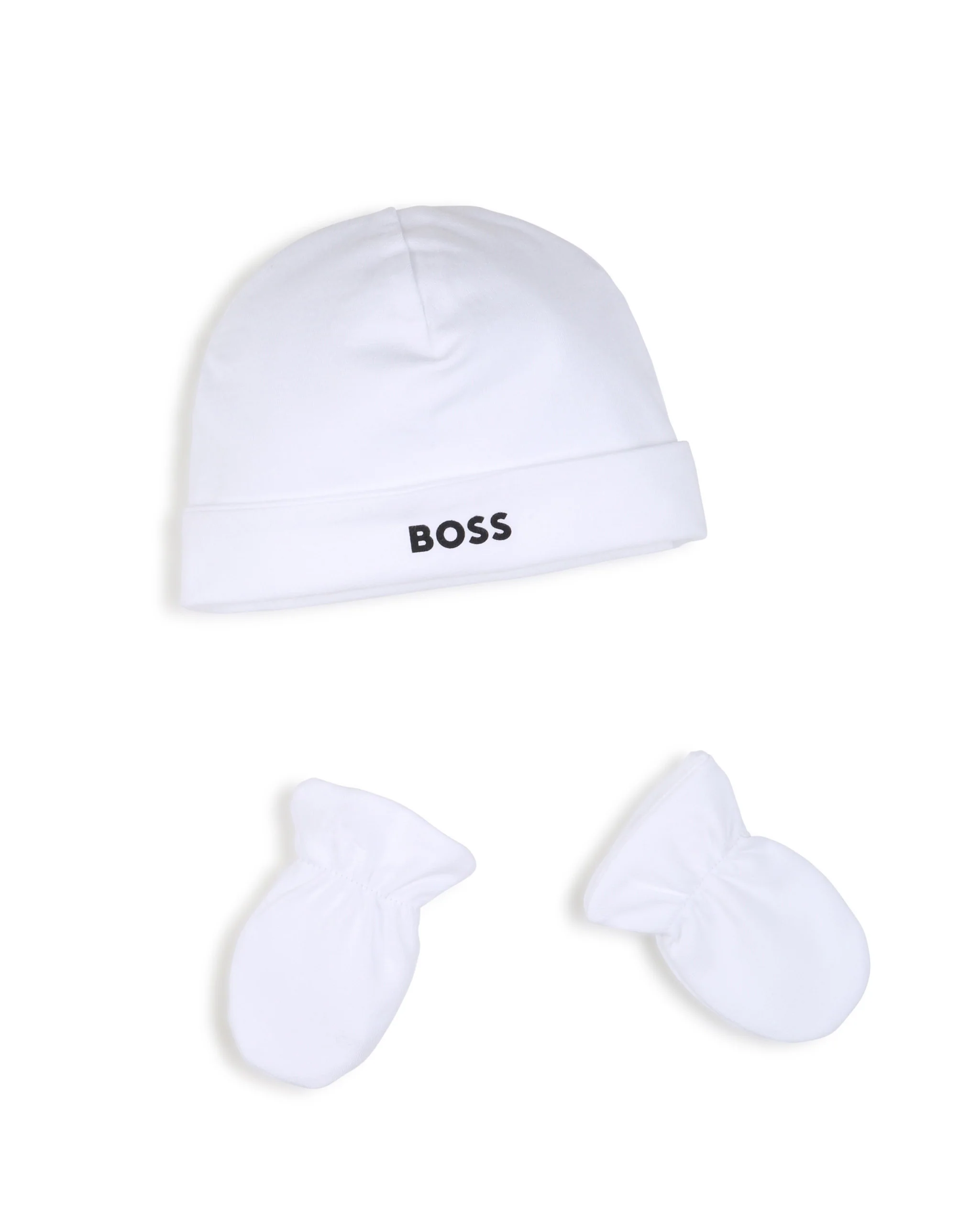 Boss Kids Set Regalo Bianco per Neonati