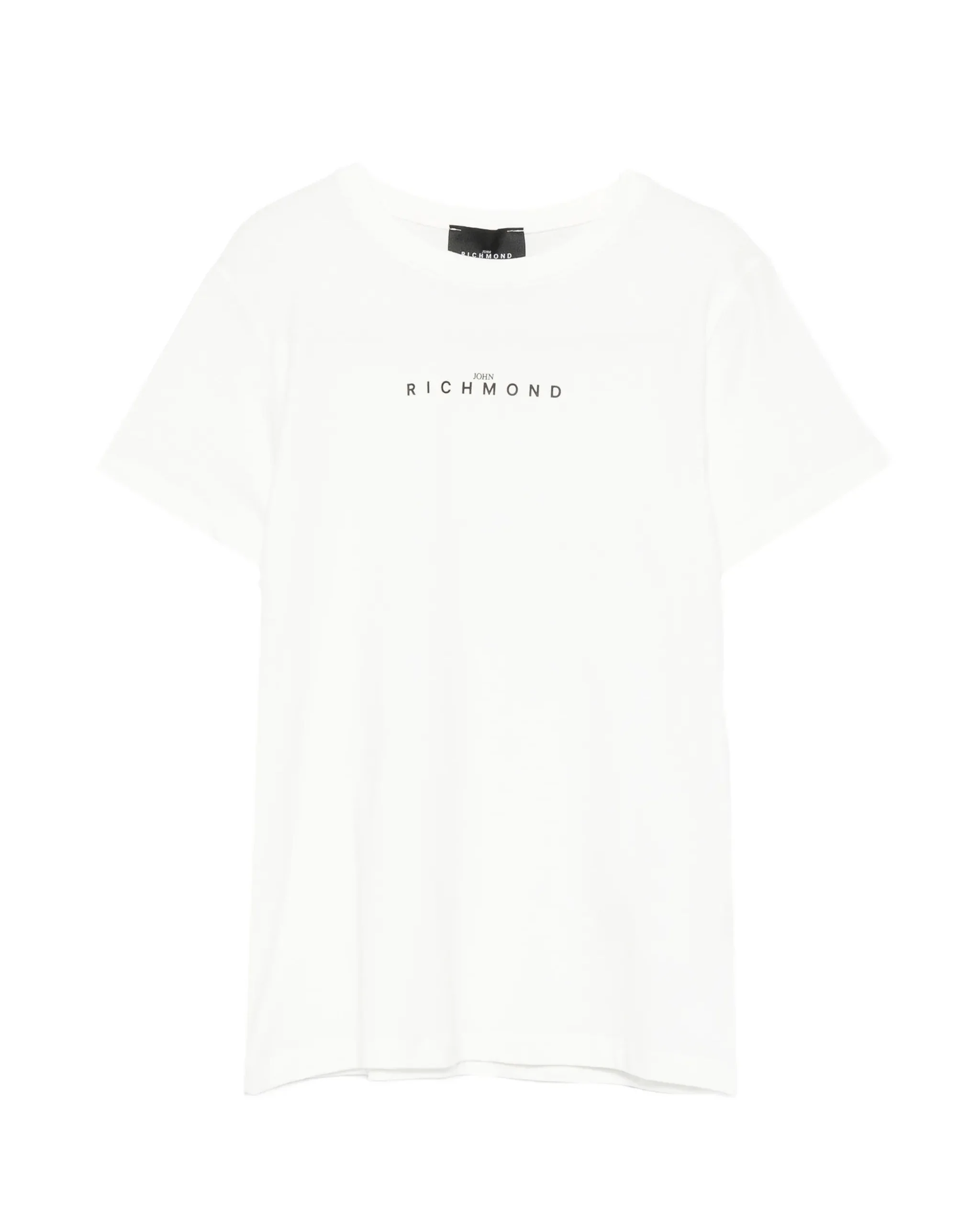 John Richmond Kids T-Shirt Bianco con Logo per Bambini