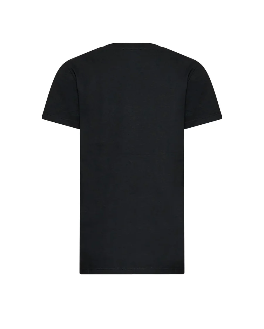 John Richmond Kids T-Shirt Nero con Logo per Bambini