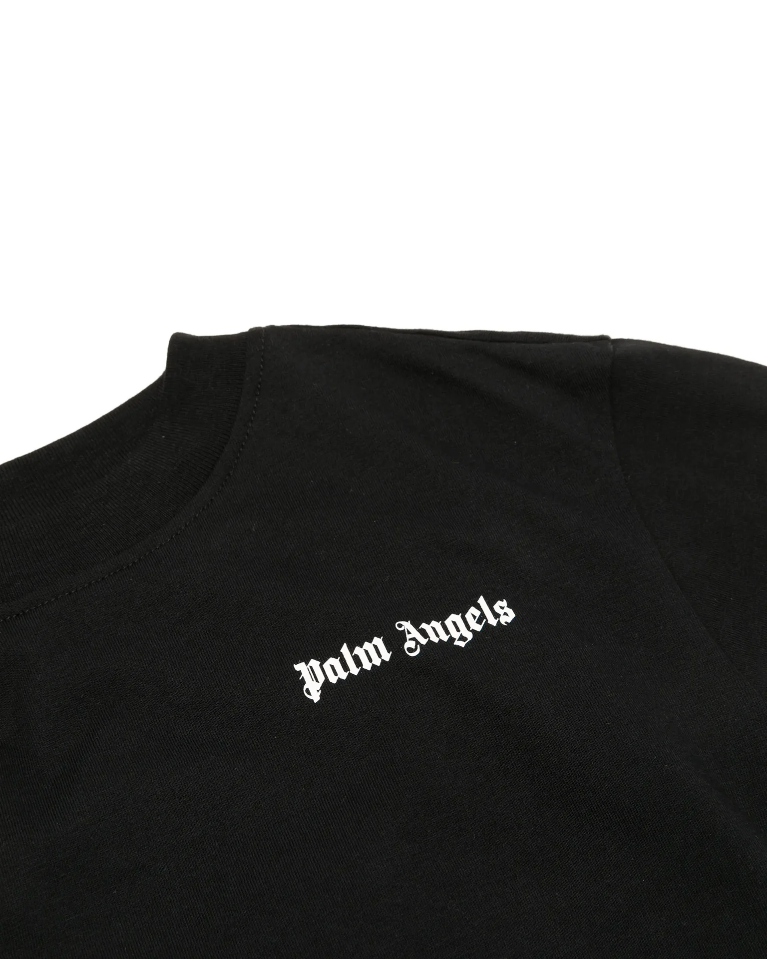 Palm Angels Kids Tri-Pack T-Shirt Bianco/Nero/Grigio con Logo Stampato per Bambini