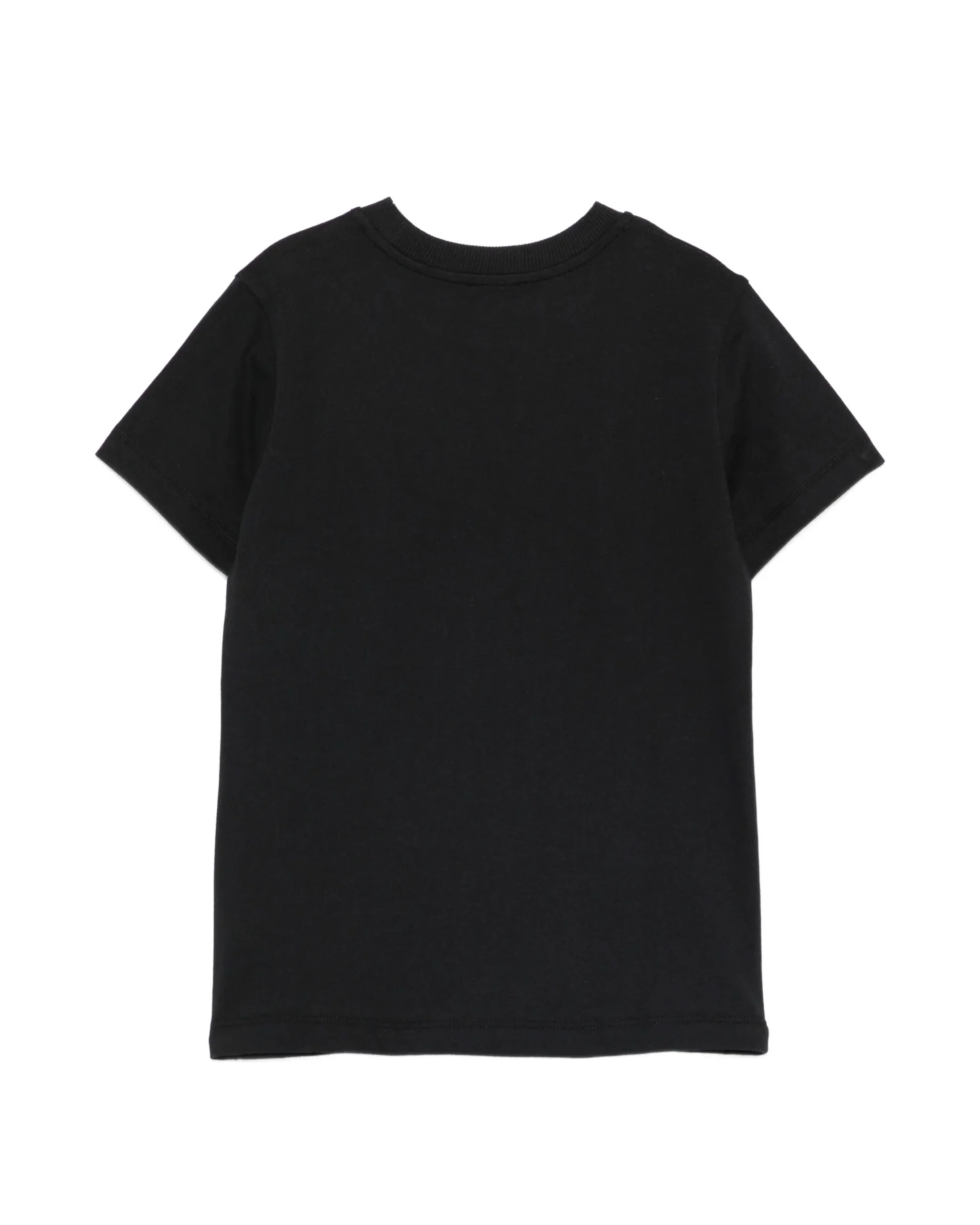 Moschino Kids T-Shirt Nero con Logo Teddy Bear per Bambini