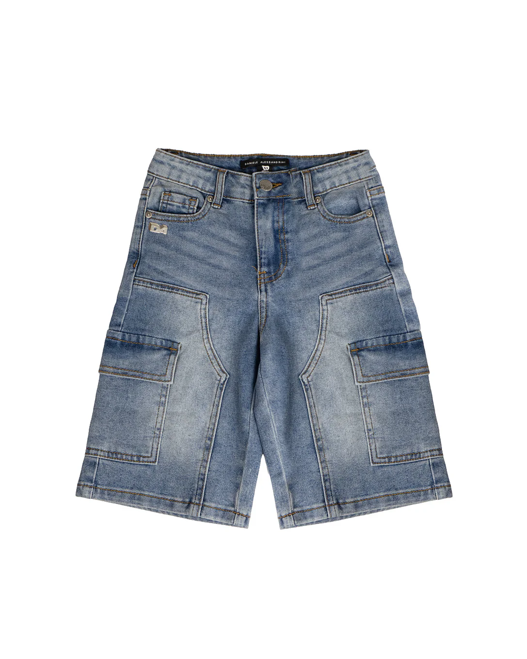 Daniele Alessandrini Kids Short in Denim per Bambini