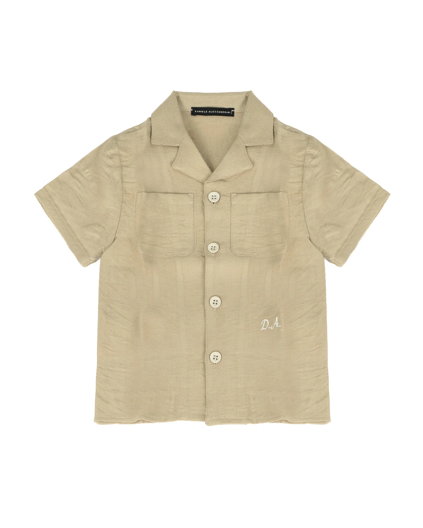 Daniele Alessandrini Kids Camicia Corda con Tasche per Neonati