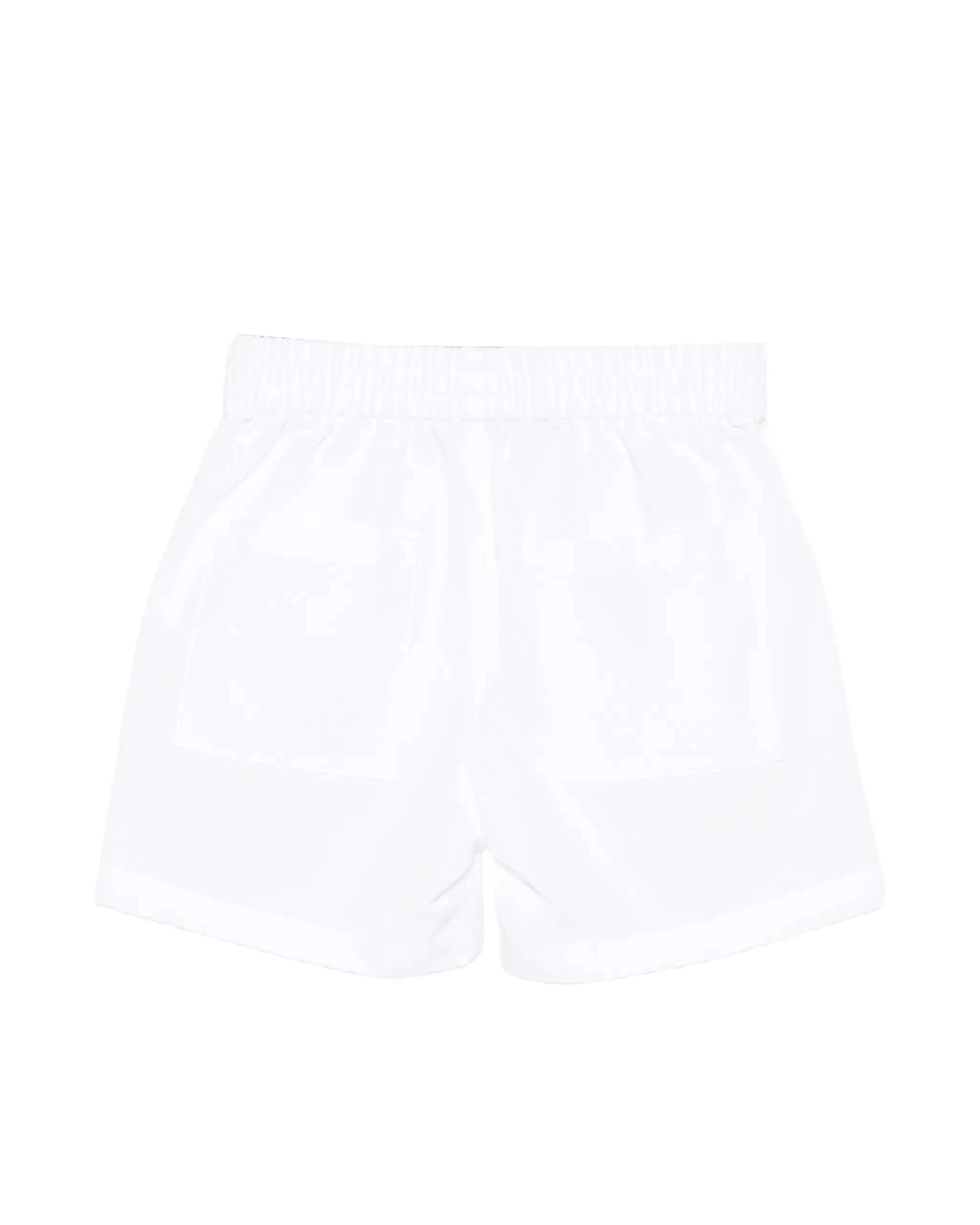 Moschino Kids Short Bianco con Logo Teddy Bear per Neonati