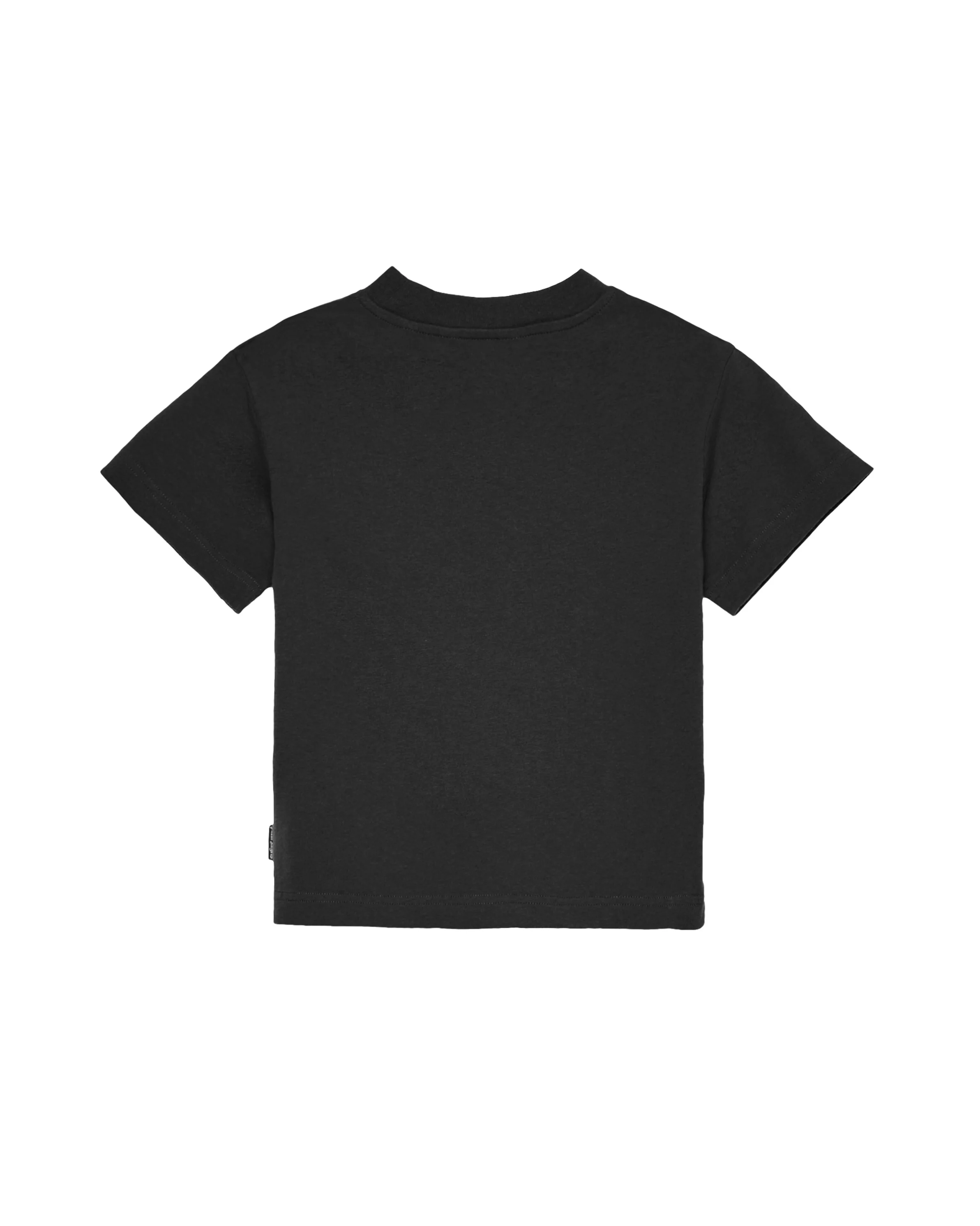 Palm Angels Kids T-Shirt Nero con Stampa Orsetto per Bambini