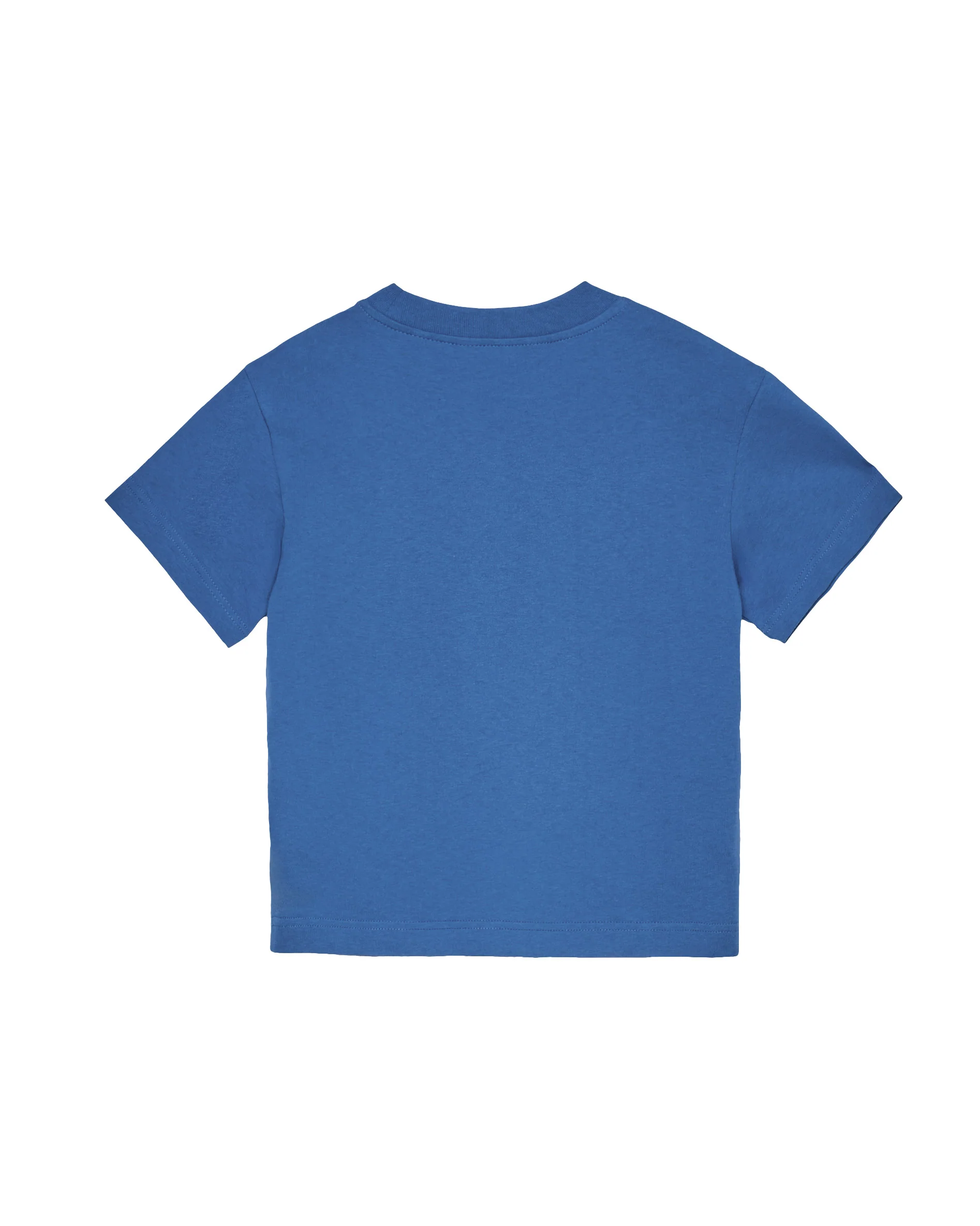 Palm Angels Kids T-Shirt Blu con Stampa Orsetto per Bambini