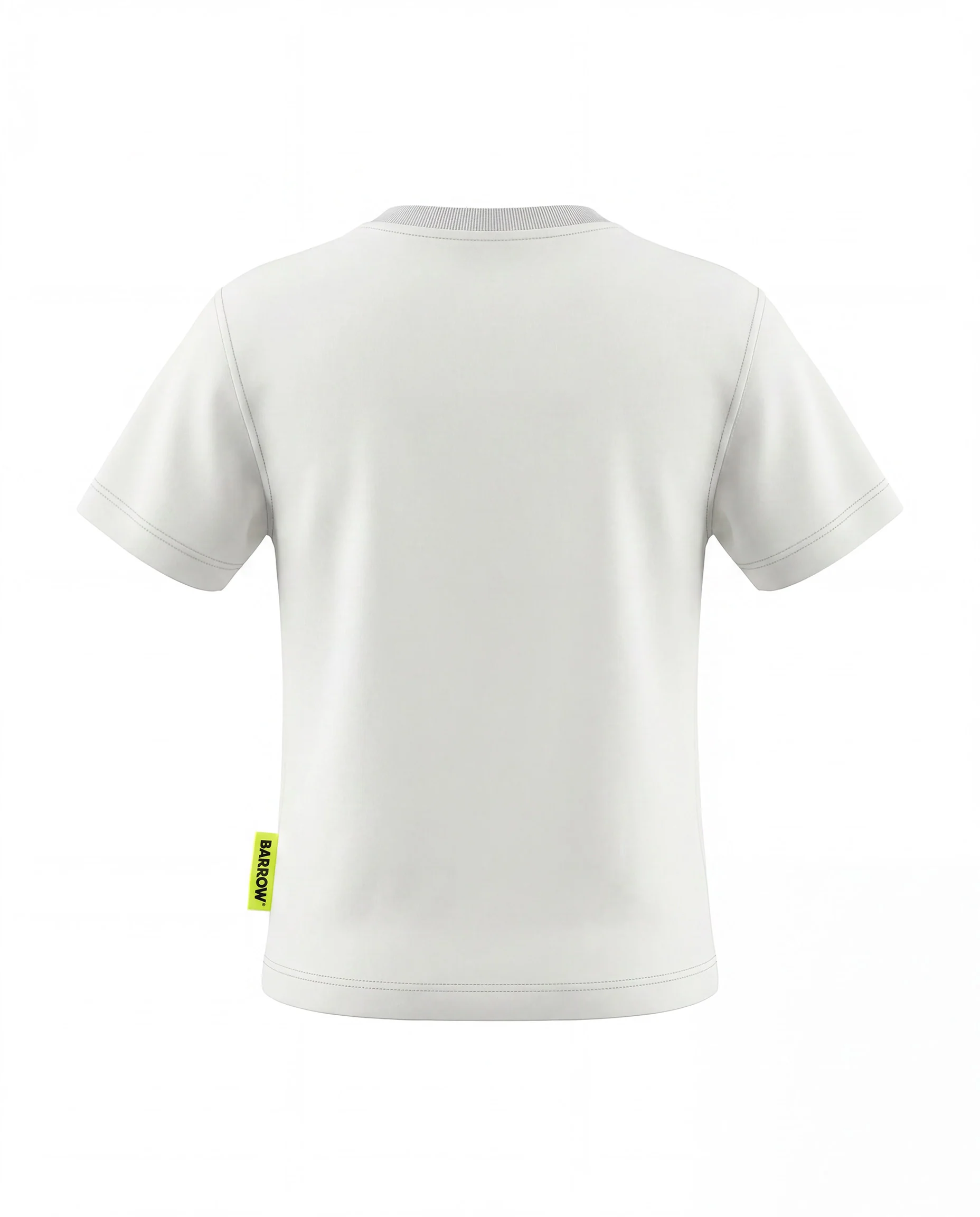Barrow Kids T-Shirt Off-White con Stampa per Bambine