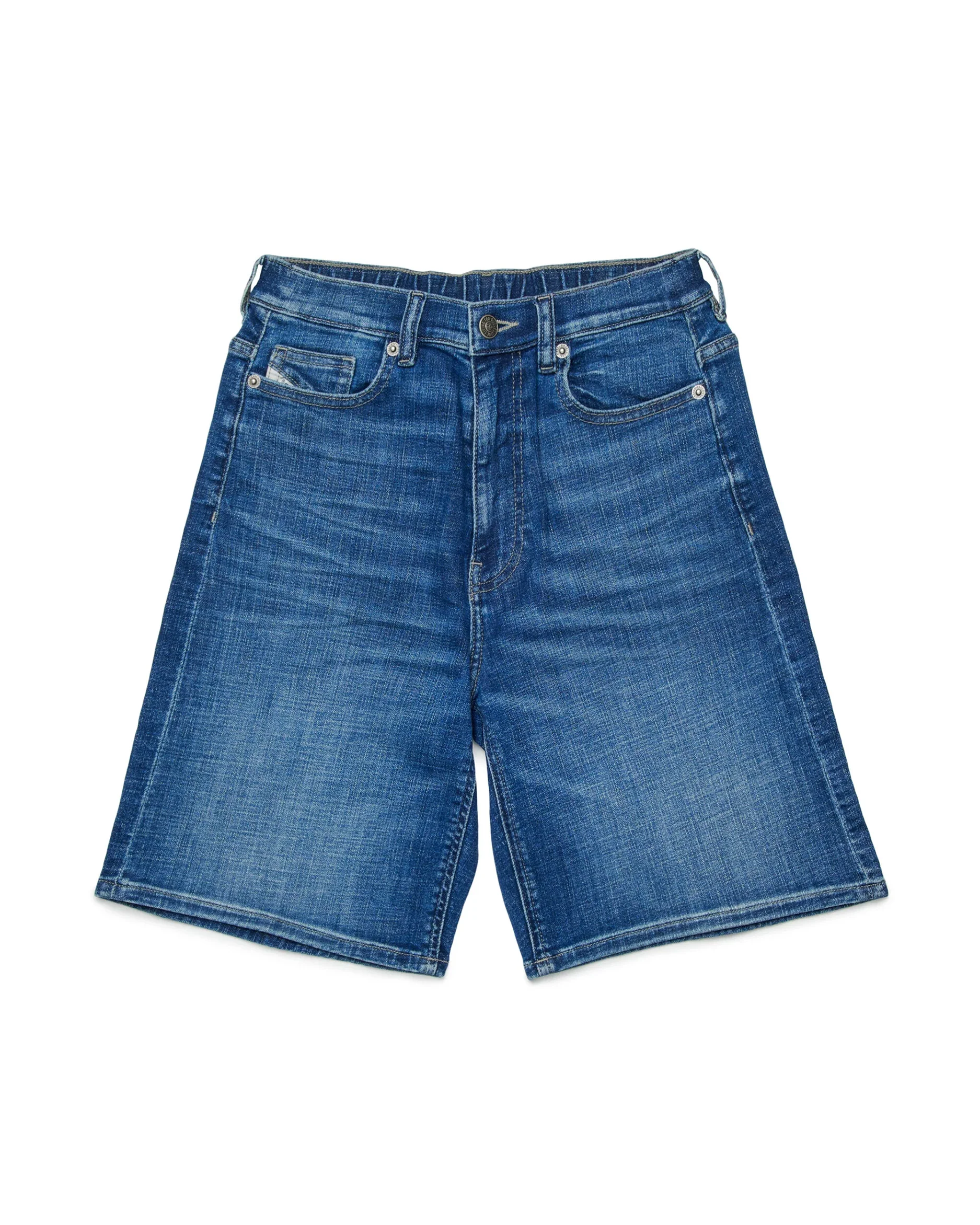 Diesel Kids Bermuda in Denim Unisex per Bambini
