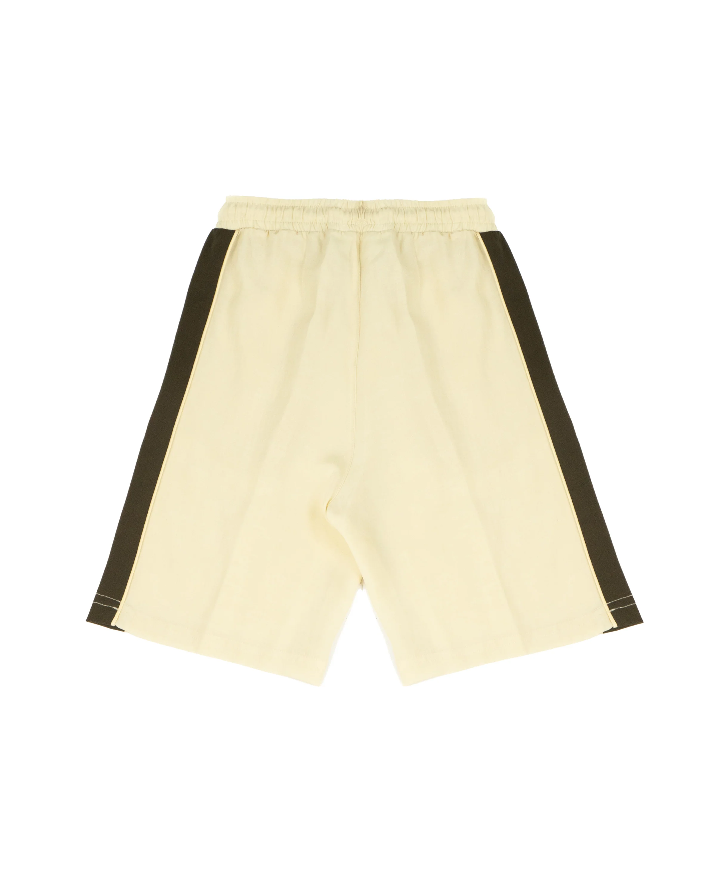 Yes London Kids Bermuda Panna/Verde Militare con Laccio per Bambini
