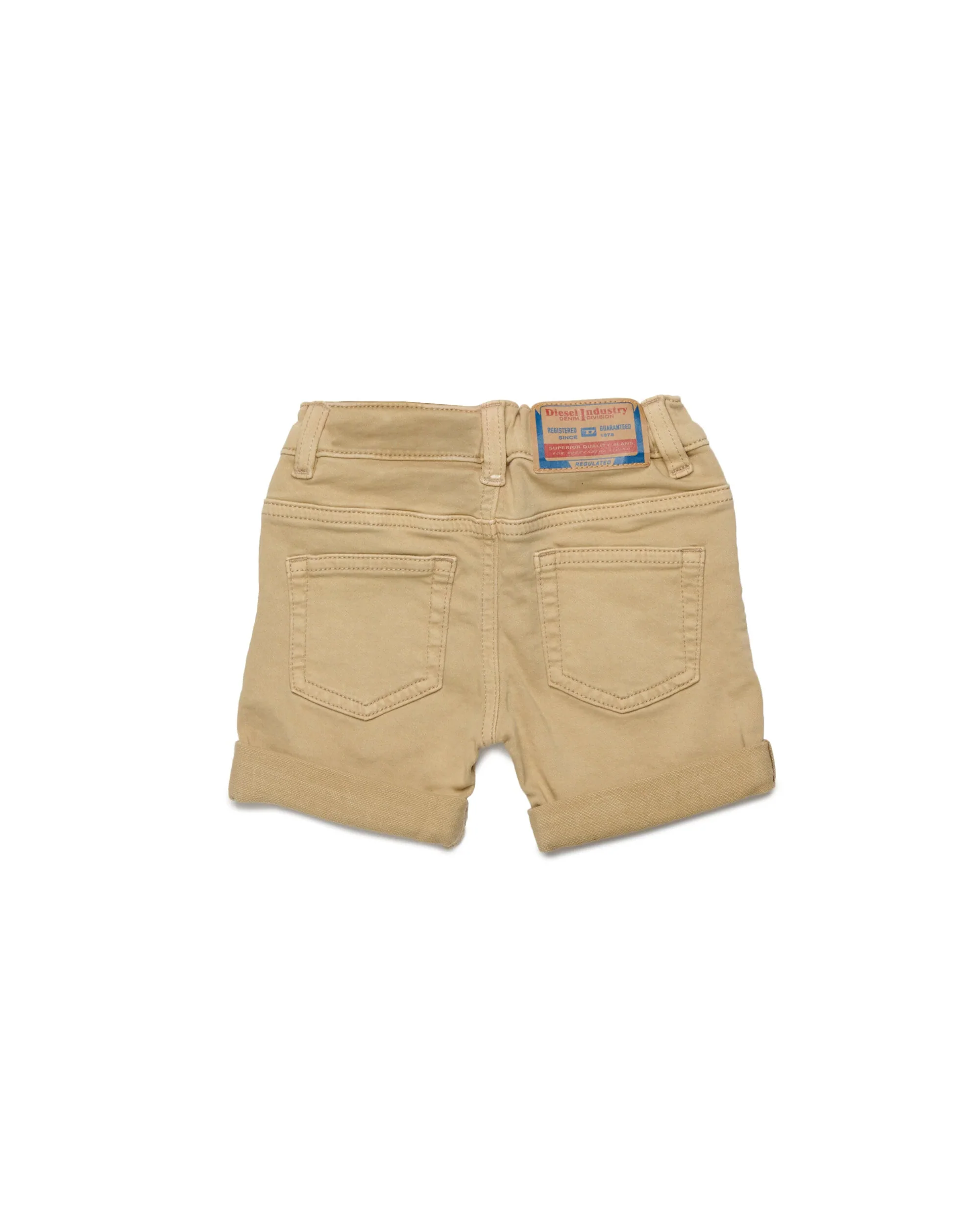 Diesel Kids Bermuda in Denim Sabbia per Neonati