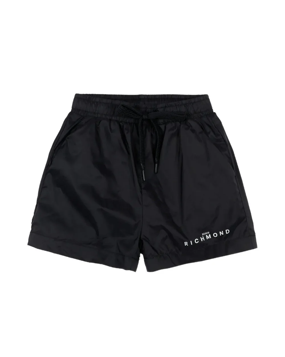 John Richmond Kids Costume Nero con Logo per Neonati