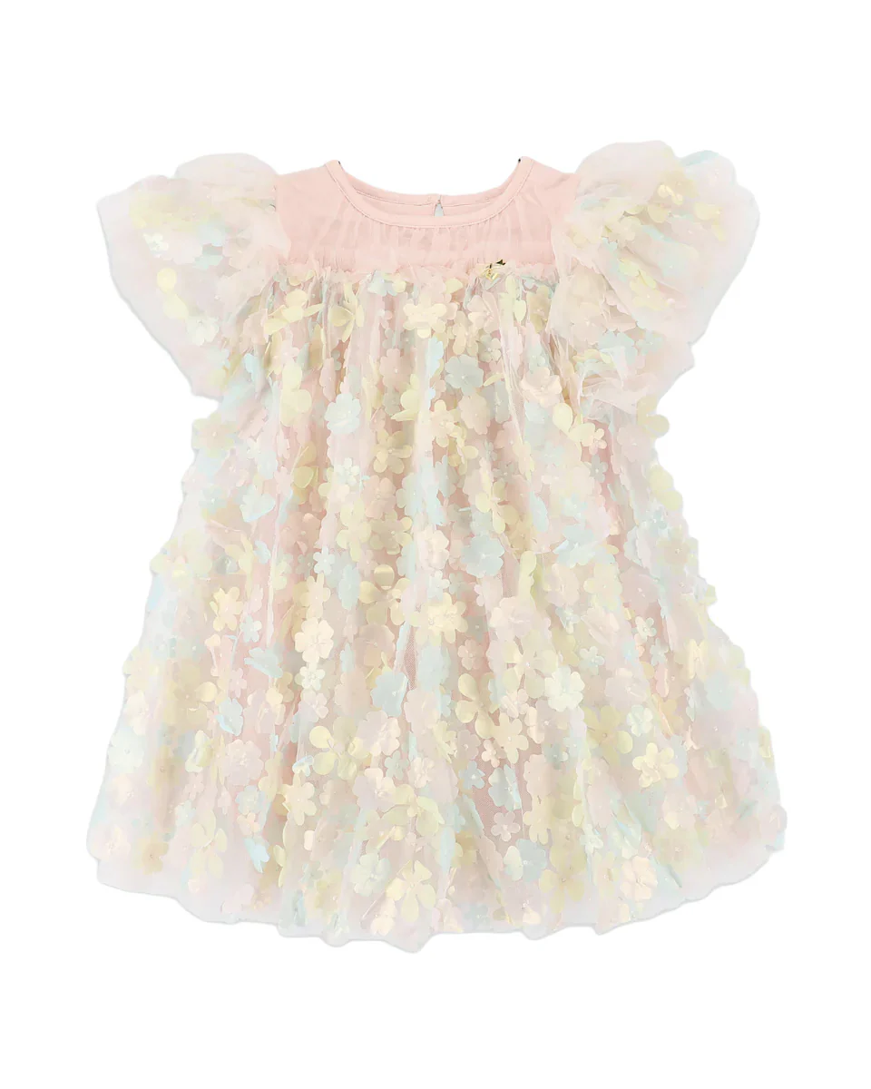 Angel's Face Kids Abito Marlowe Rosa e Multicolor per Bambine
