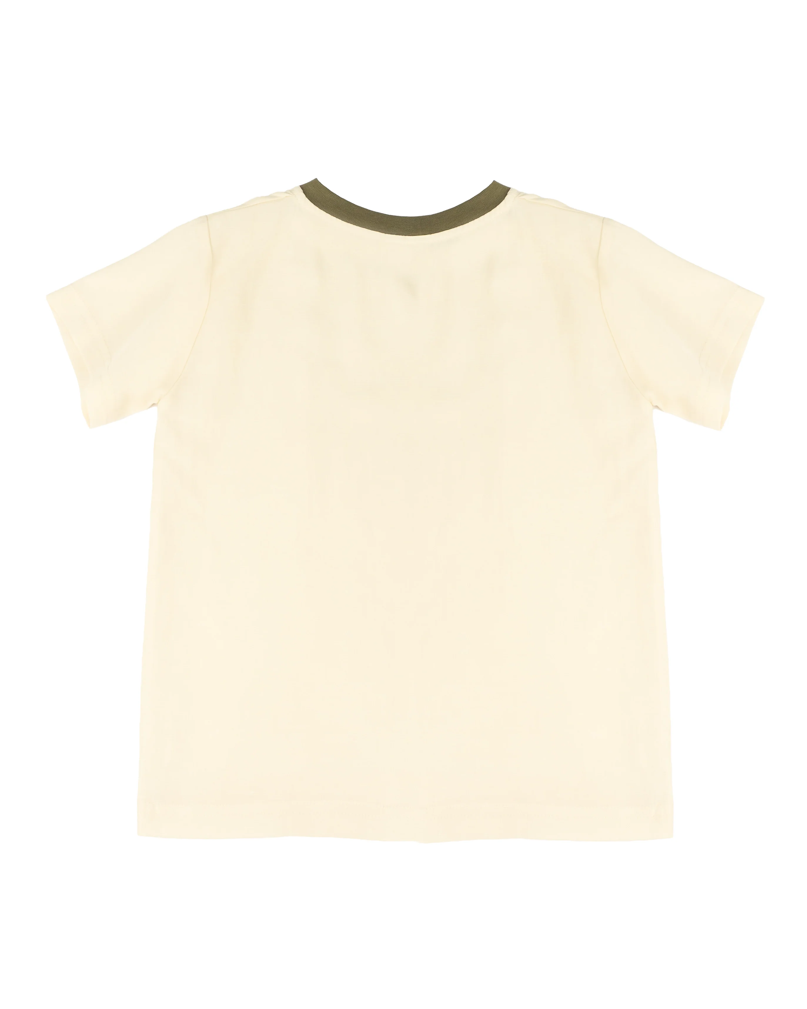 Yes London T-Shirt Beige con Logo per Bambini