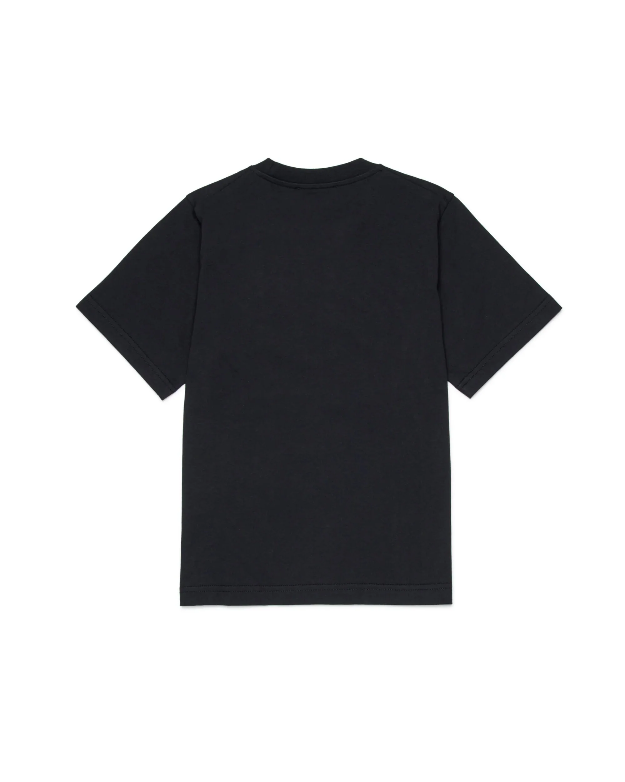 Dsquared2 Kids T-shirt Nera Girocollo con Stampa Logo 