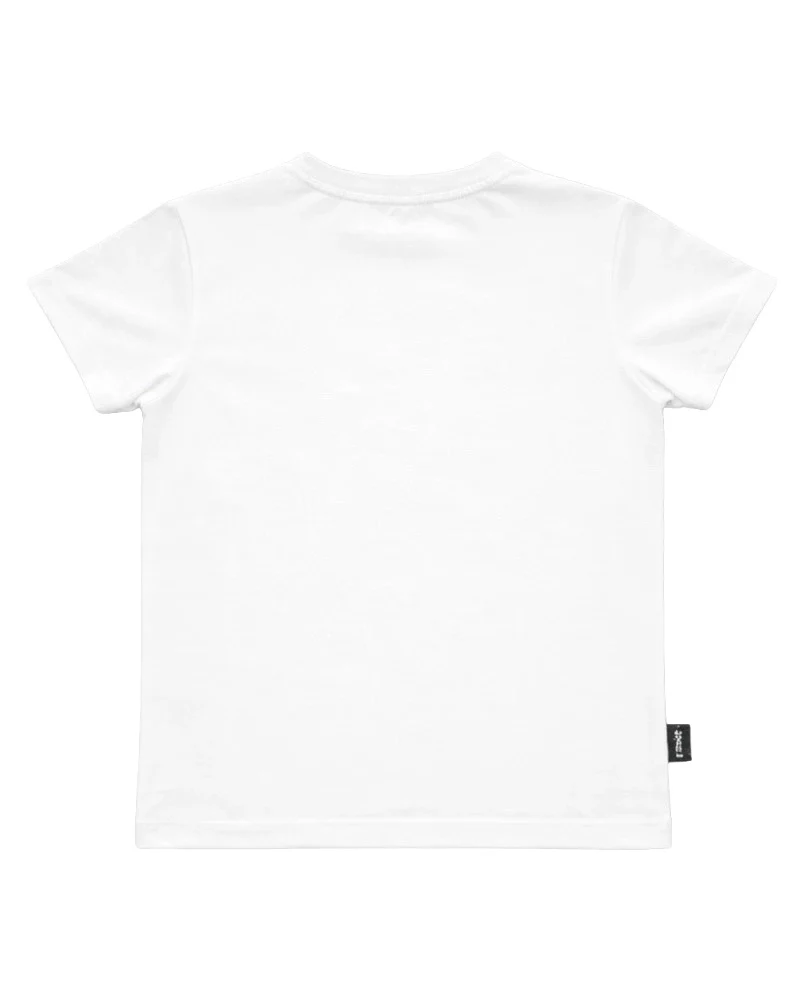 Daniele Alessandrini Kids T-Shirt Bianco e Blu per Neonati