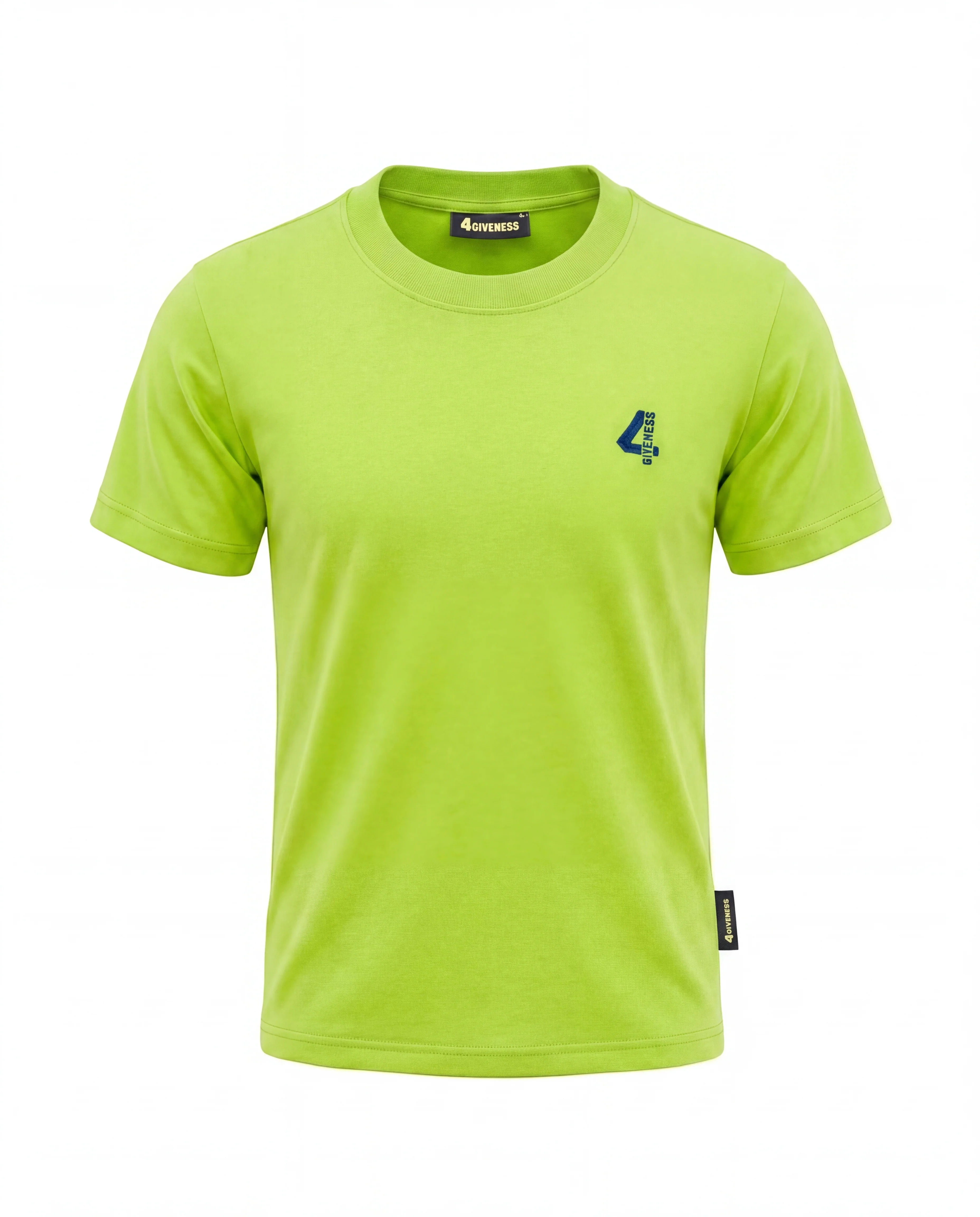 4Giveness Kids T-Shirt Verde con Logo per Bambini