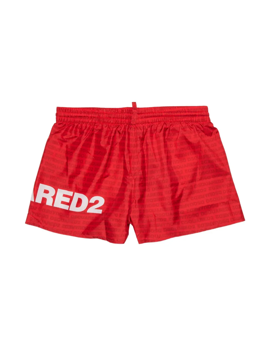Dsquared2 Costume Rosso Monogram All-Over per Bambini