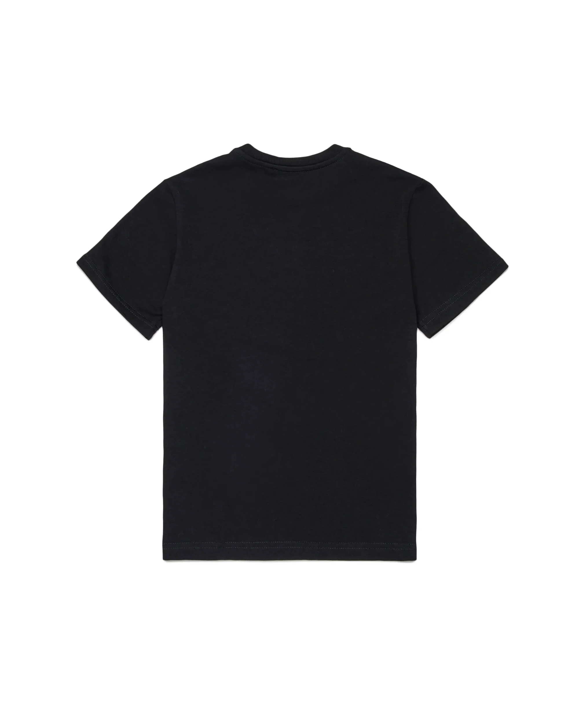 Dsquared2 Kids T-Shirt Nera con Stampa Logo per Bambini