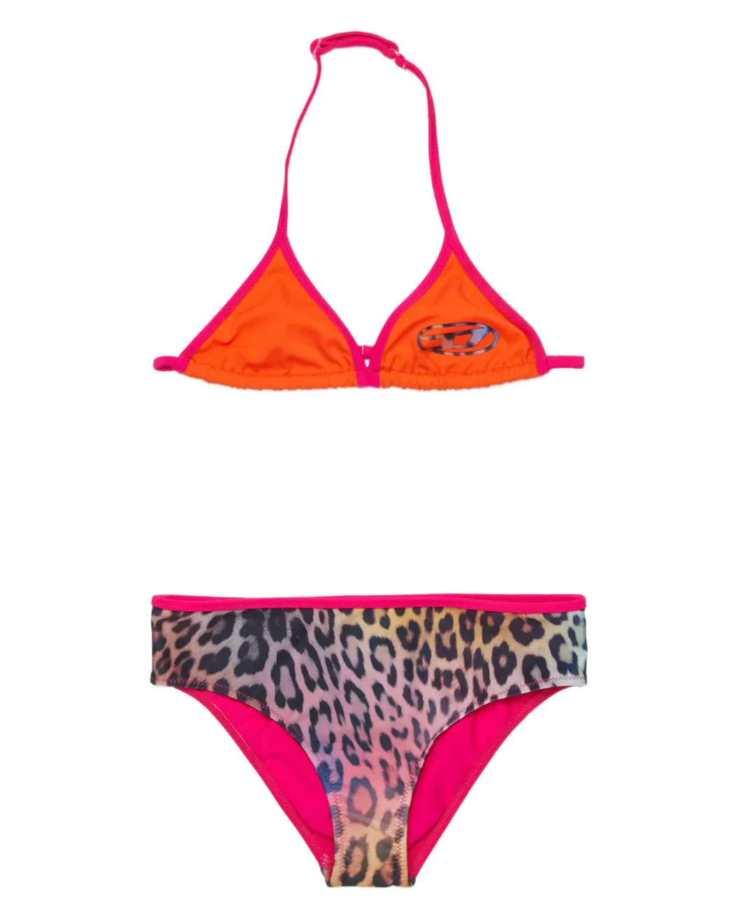 Diesel Kids Costume 2pz Multicolor/Animalier per Bambine