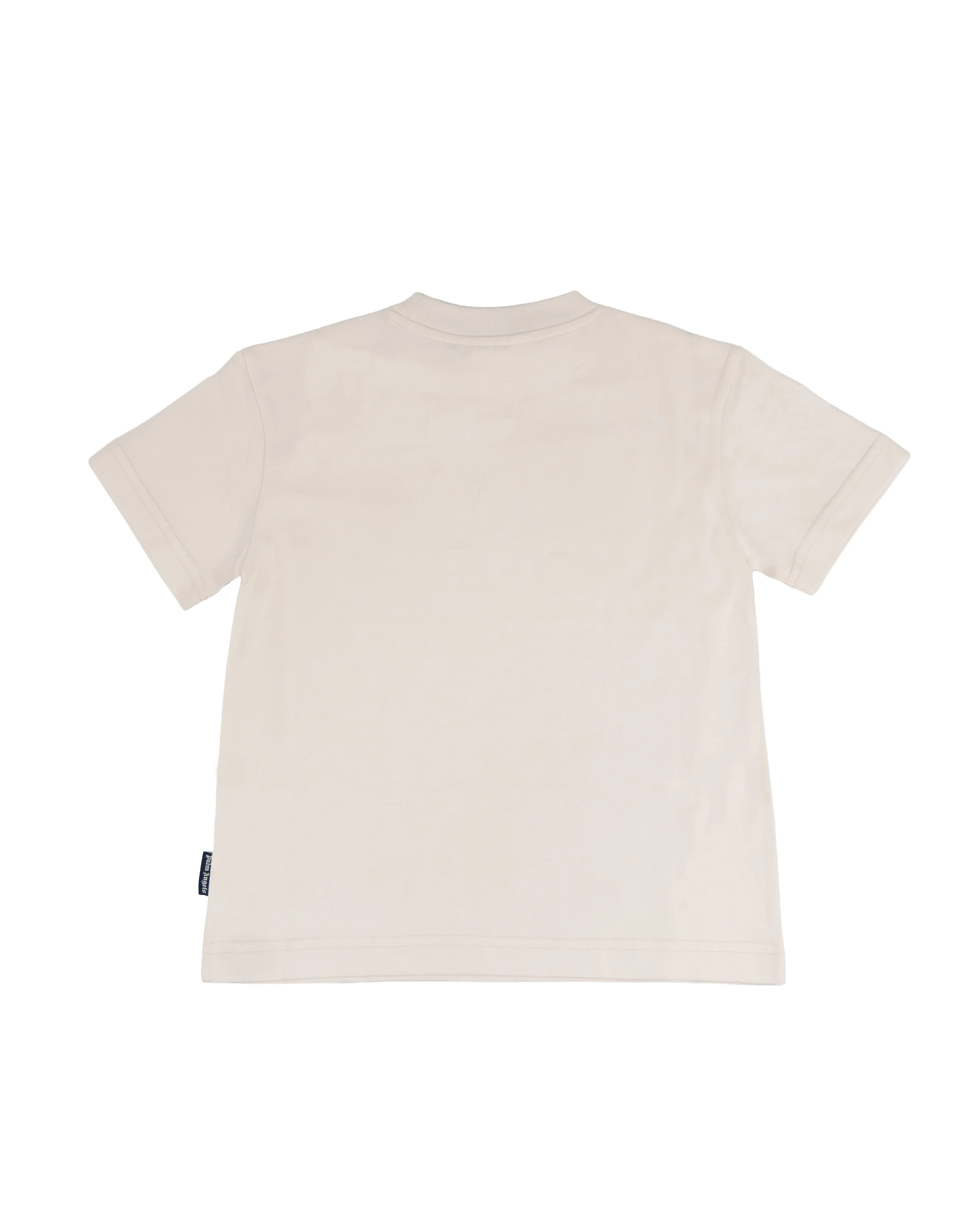 Palm Angels Kids T-Shirt Rosa con Logo Fucsia per Bambine
