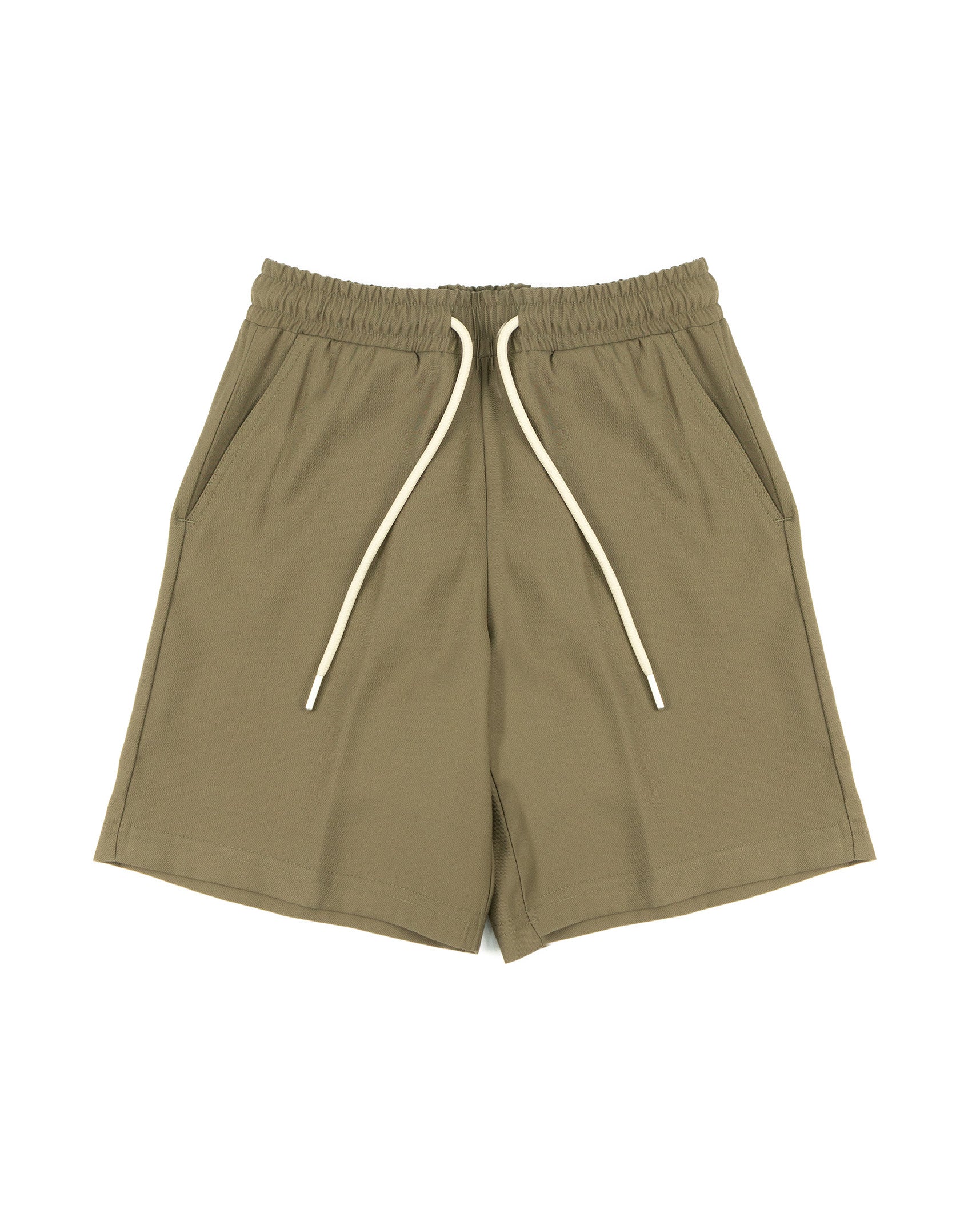 Yes London Kids Bermuda Verde Militare con Laccio per Bambini