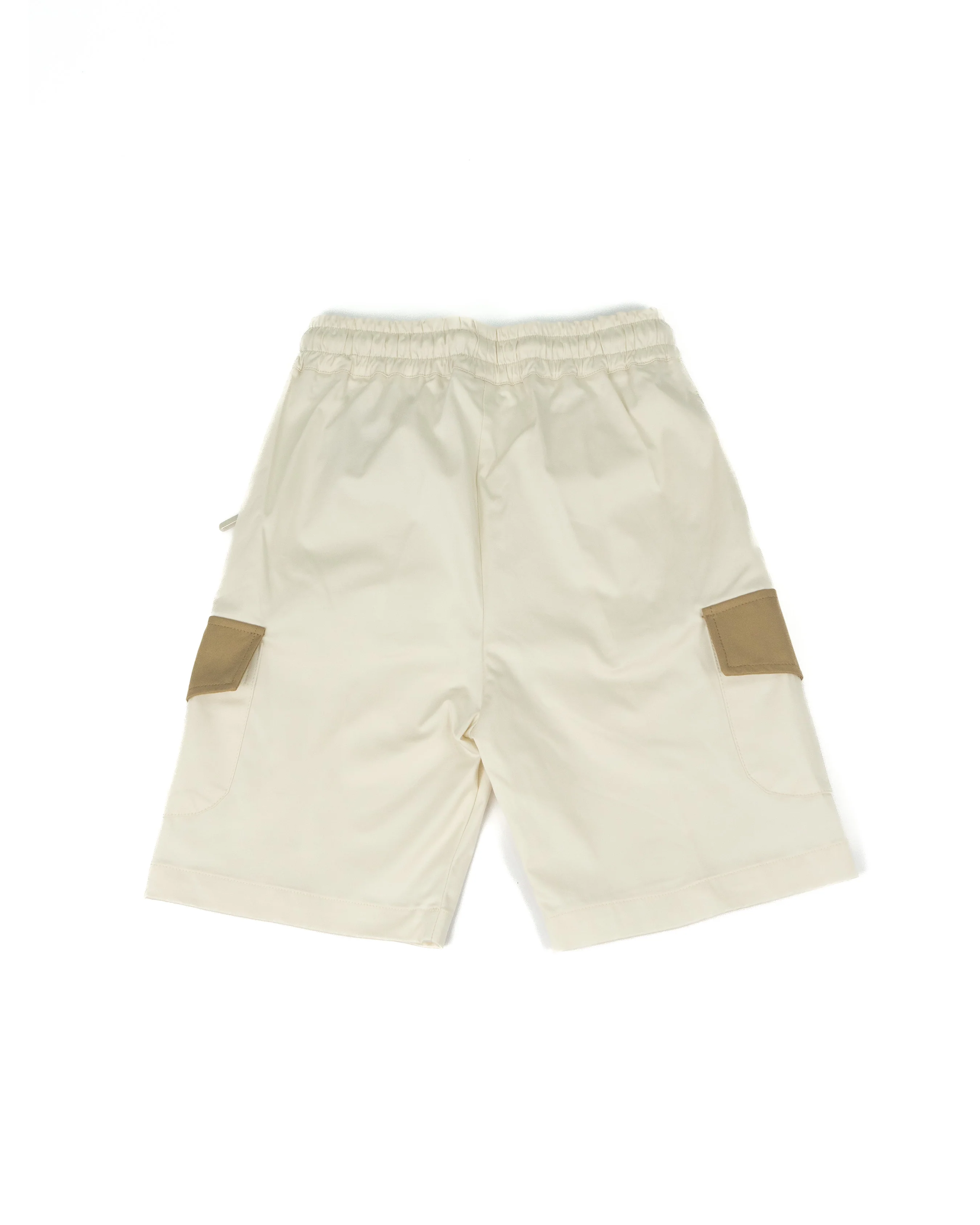 Yes London Kids Bermuda Panna/Beige con Laccio per Bambini