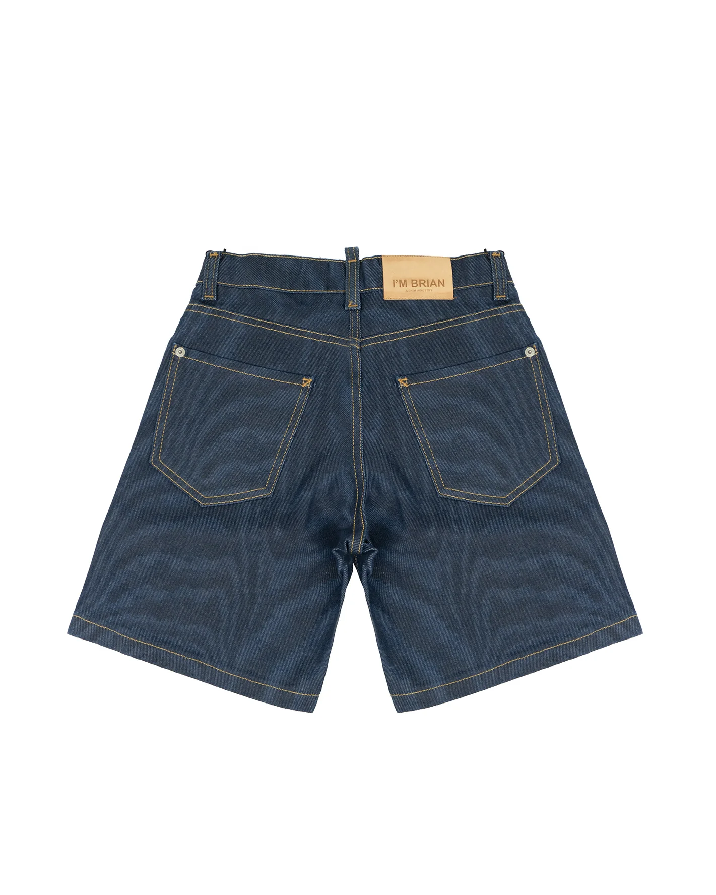 I'M Brian Kids Bermuda in Denim Blu per Bambini